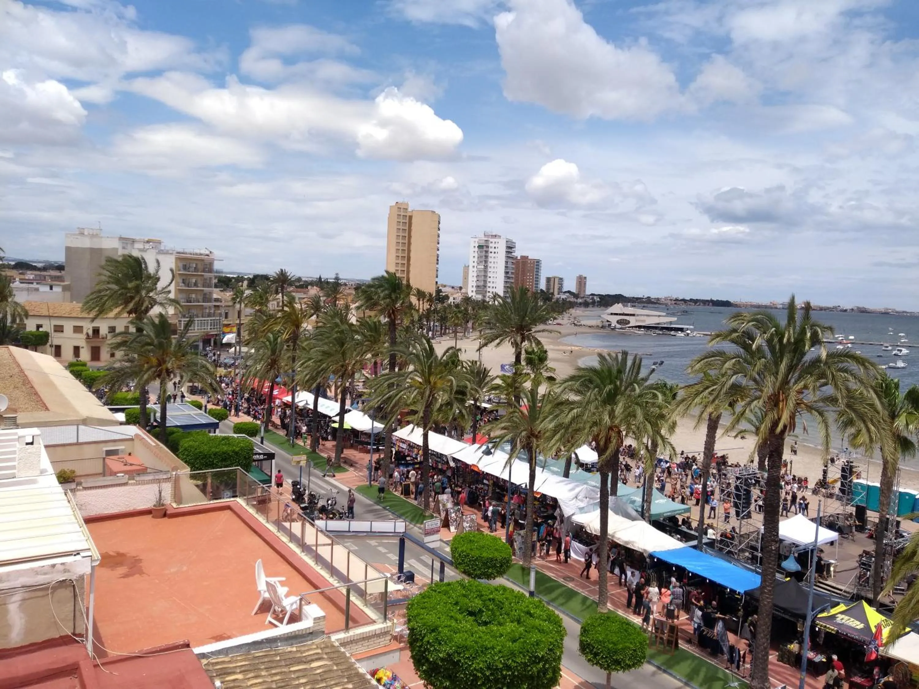 City view in Hotel El Marino