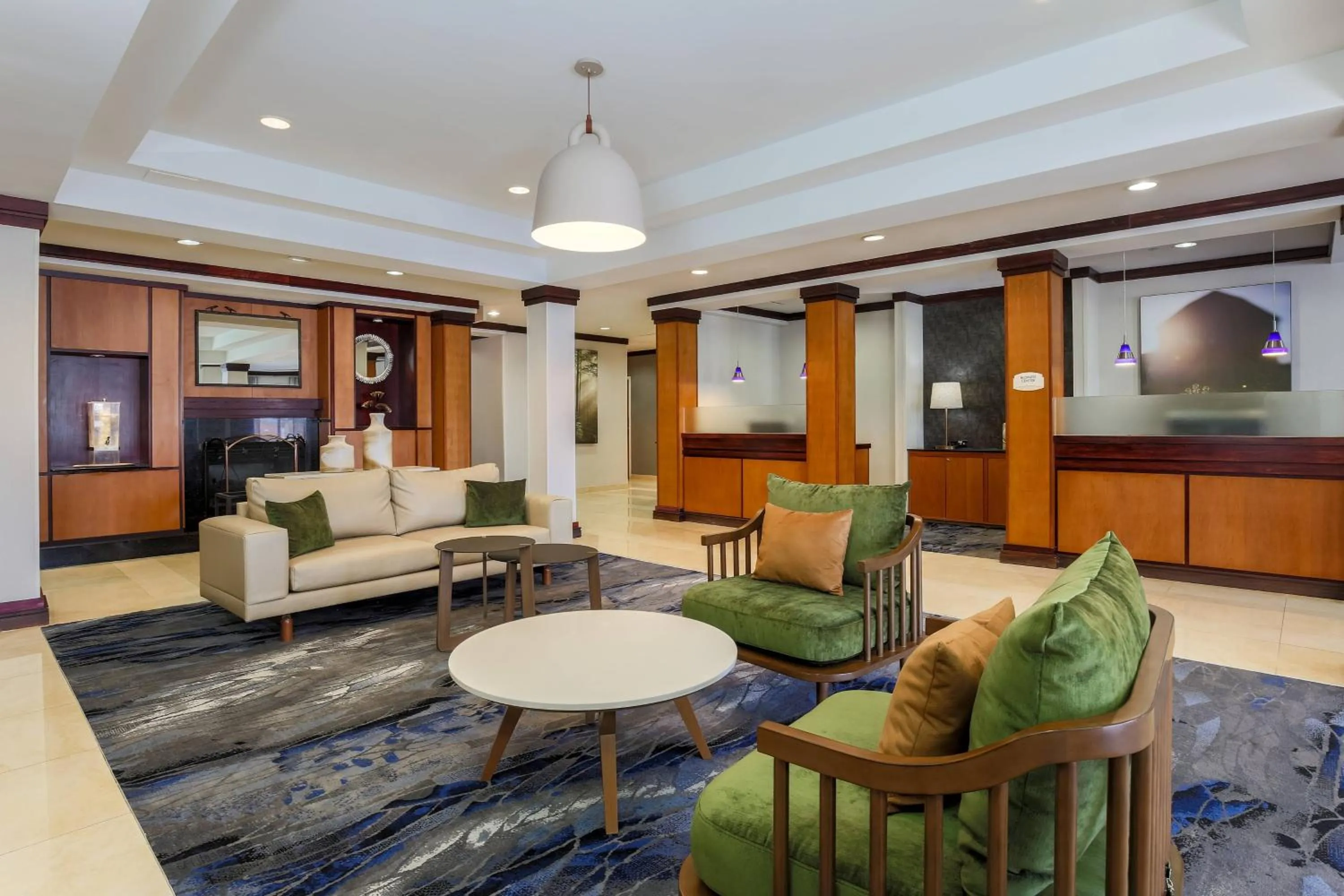 Lobby or reception in Fairfield Inn & Suites by Marriott Mahwah