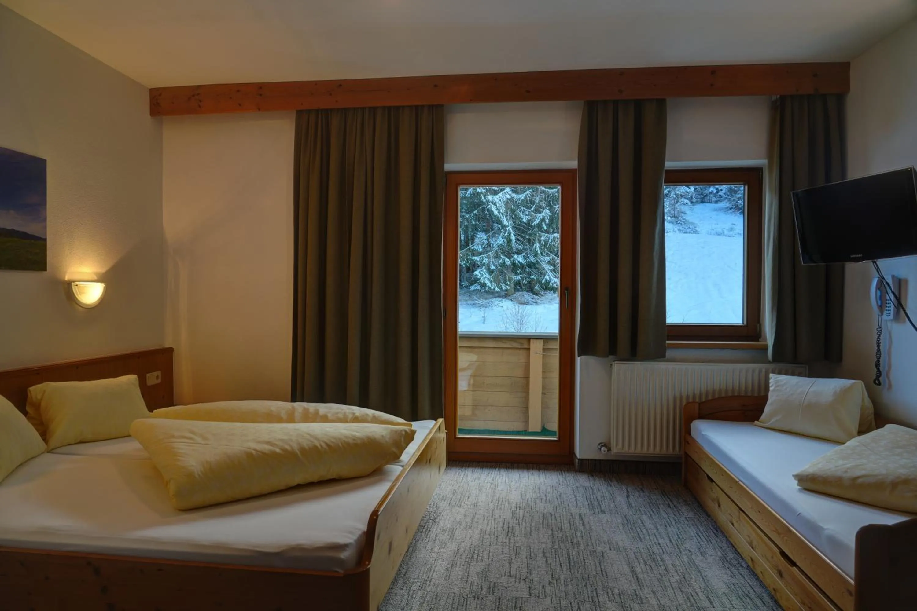 Bed in Aparthotel Iris
