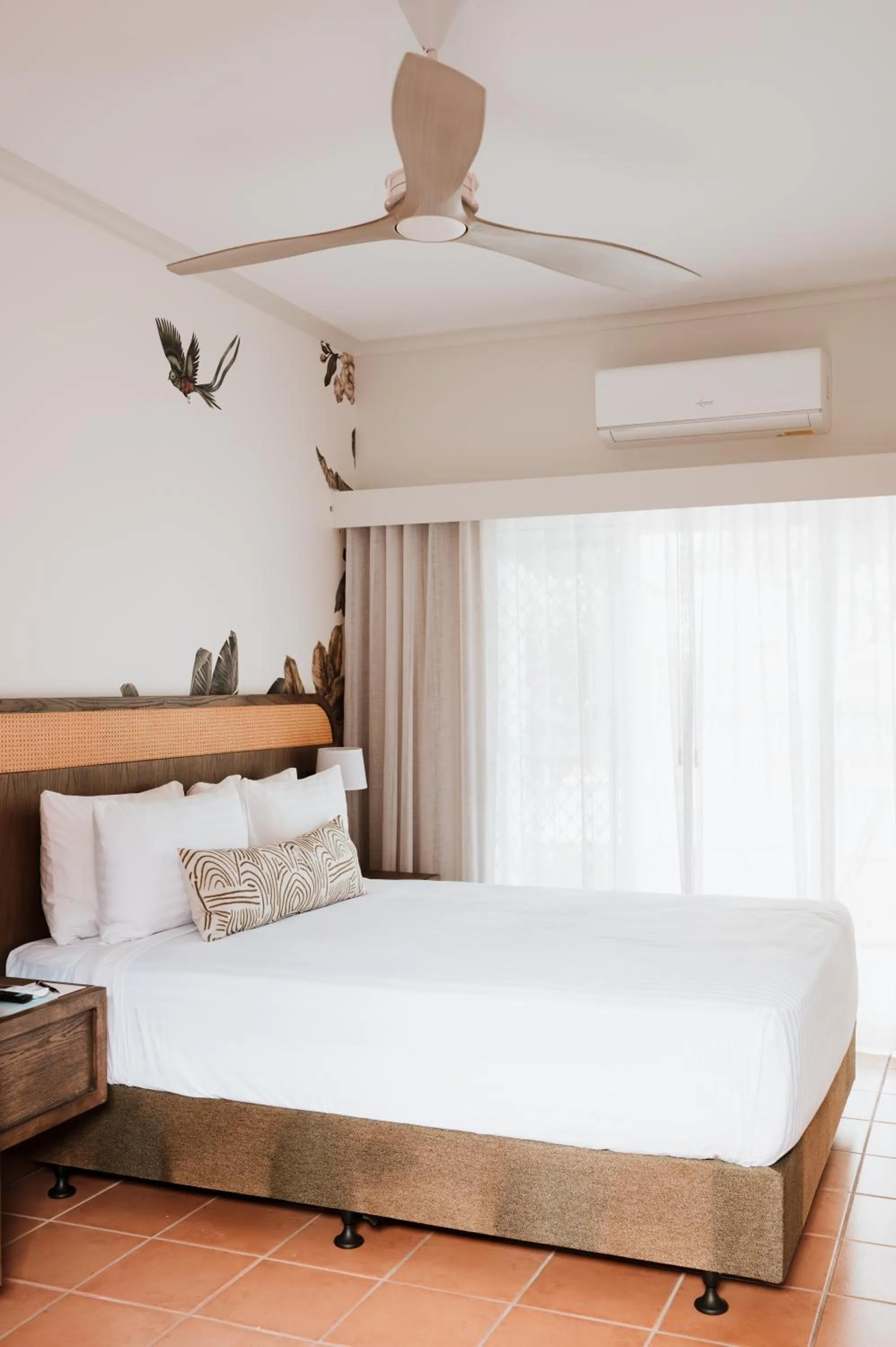 Bed in The Continental Hotel