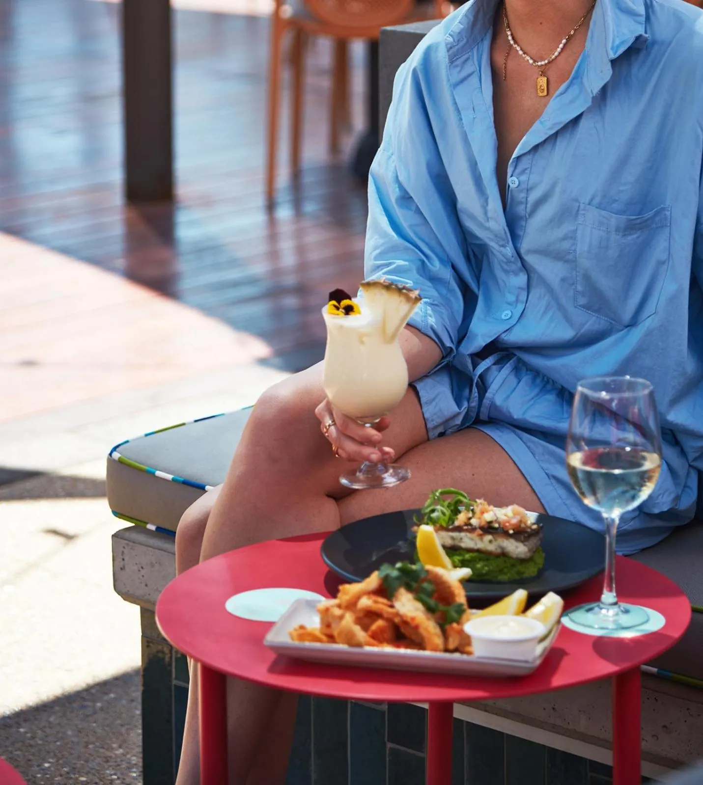 Food close-up in The Continental Hotel