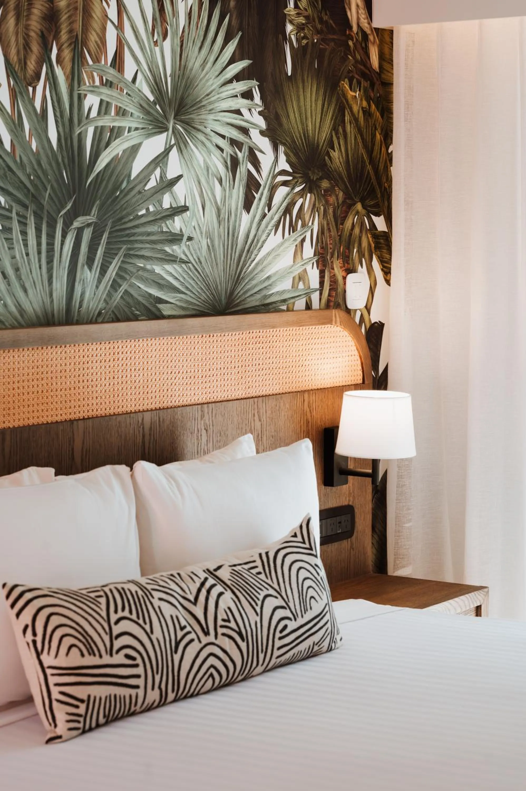 Bed in The Continental Hotel