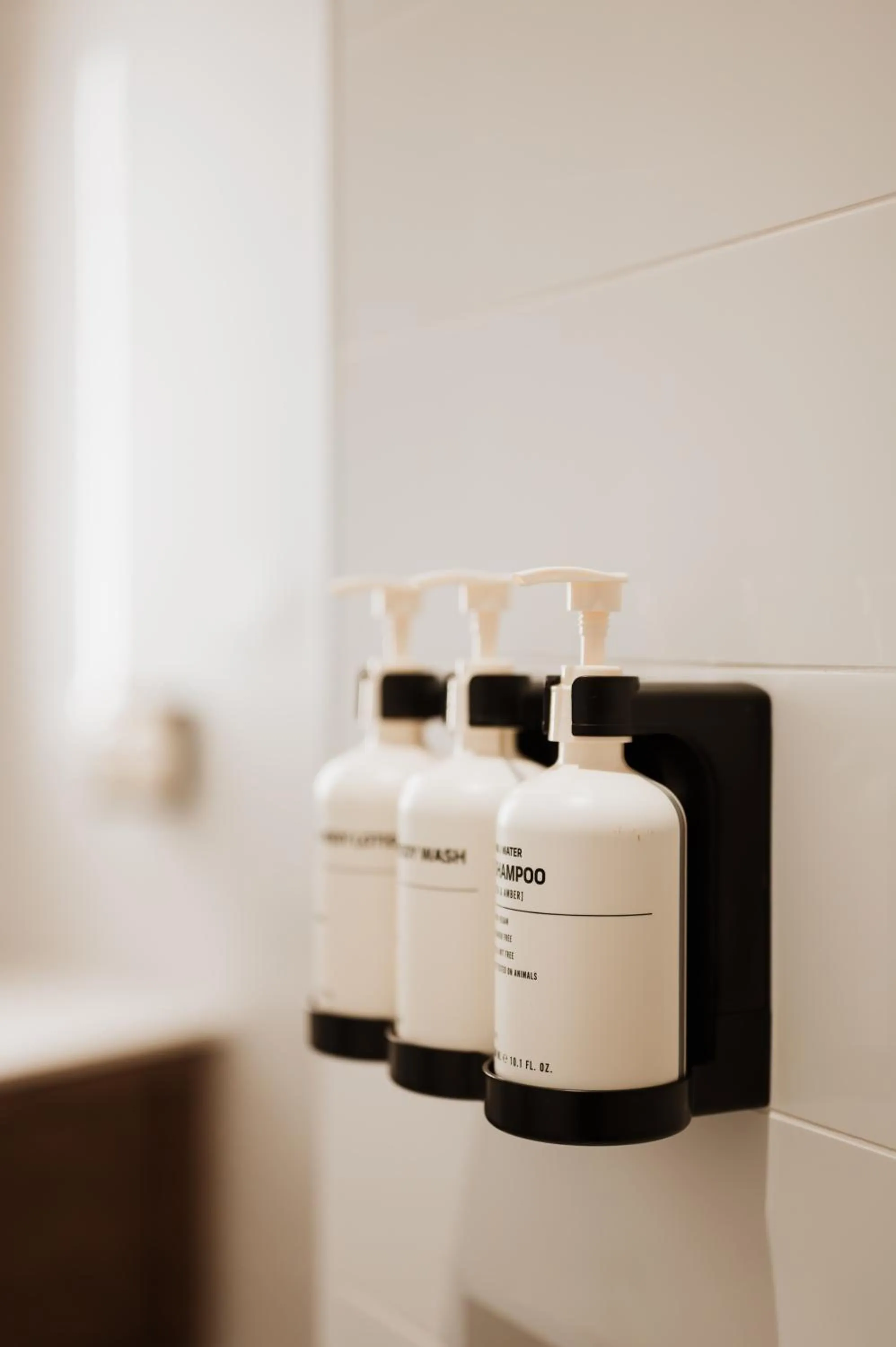 Shower in The Continental Hotel
