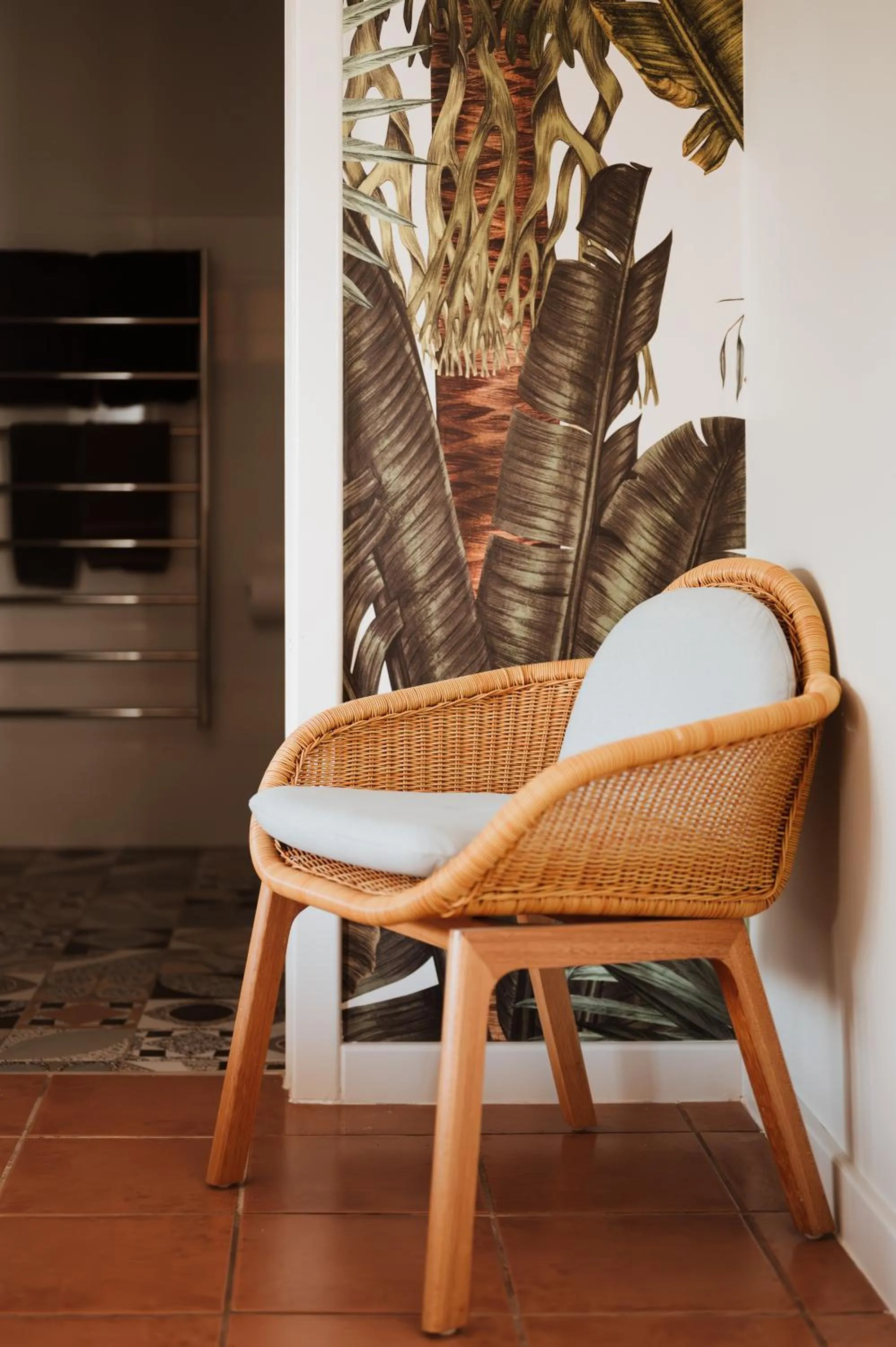 hair dresser in The Continental Hotel