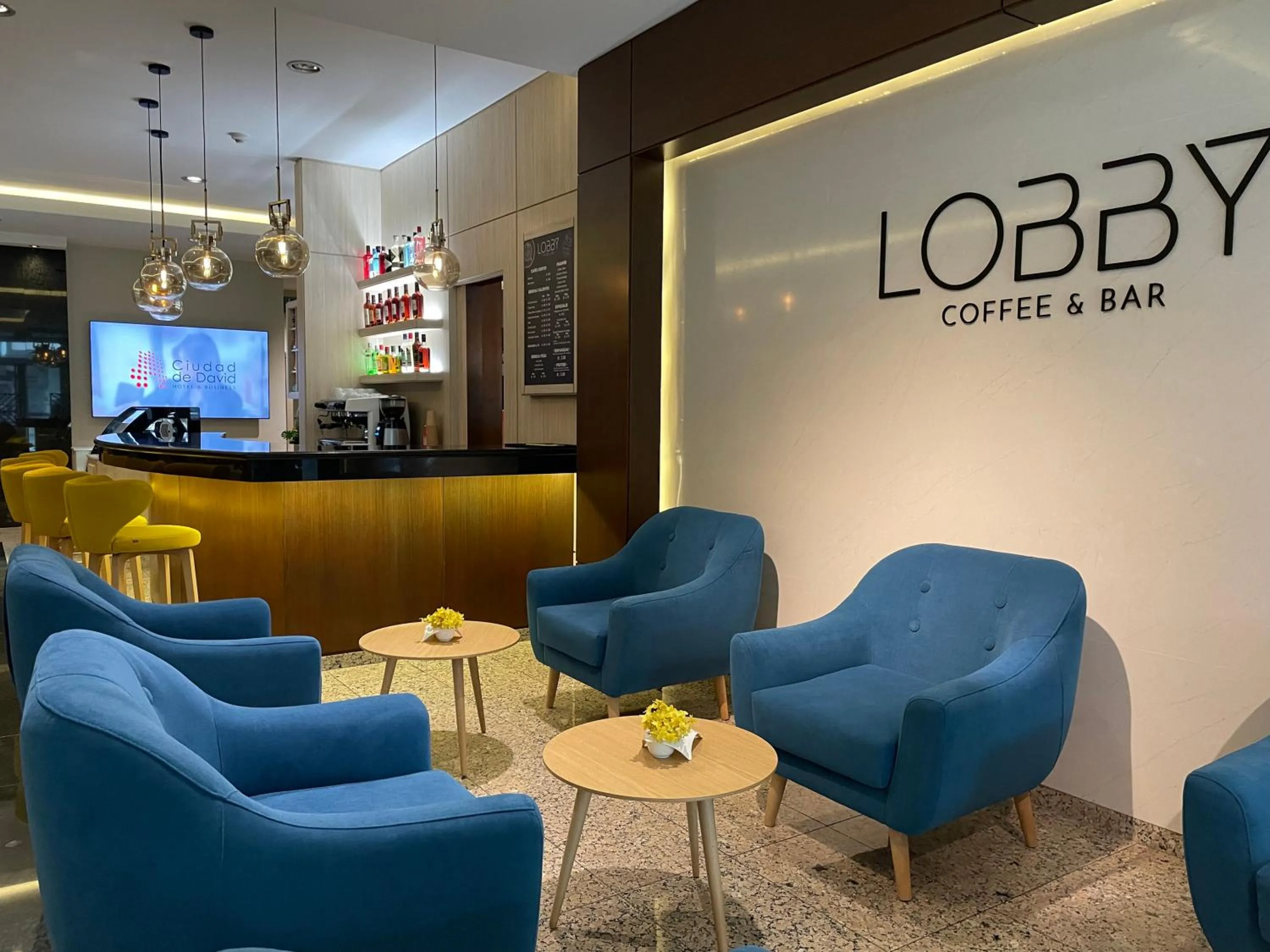 Living room in Hotel Ciudad de David