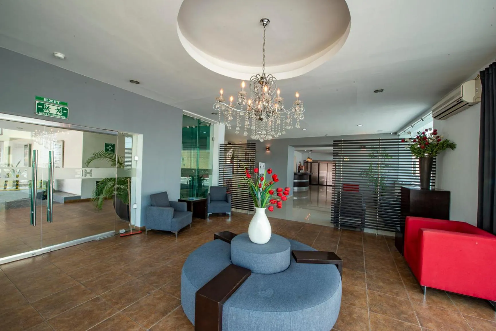 Lobby or reception in Hotel Embajadores