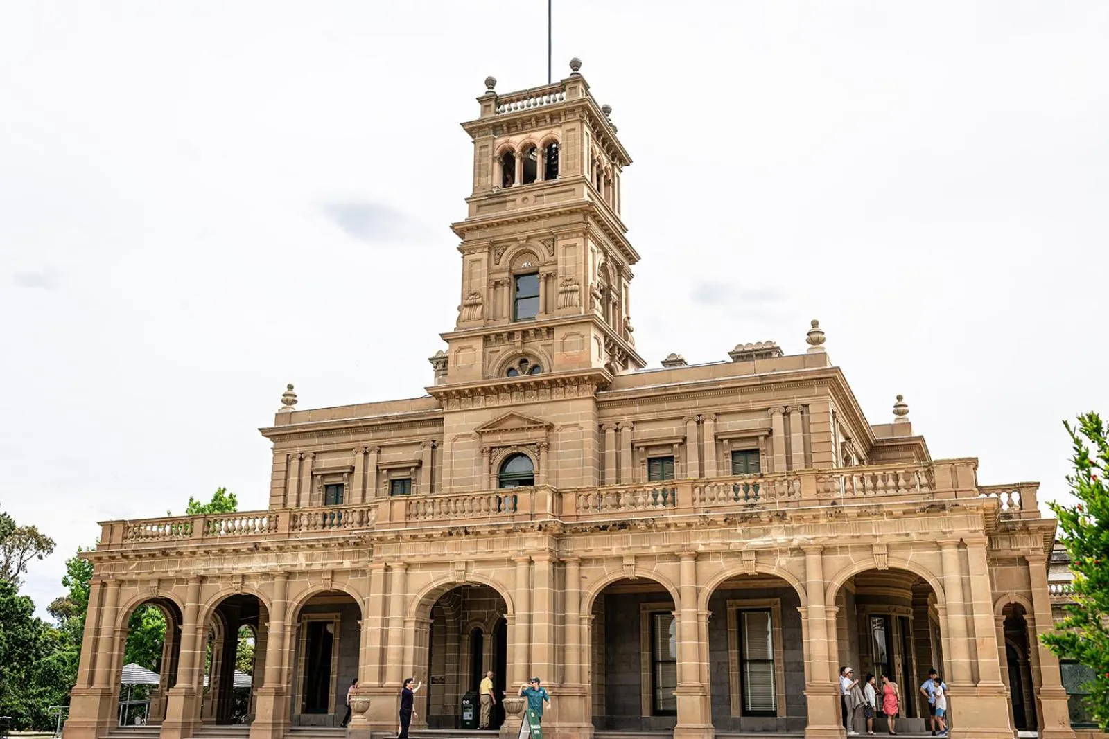 Property building in Lancemore Mansion Hotel Werribee Park