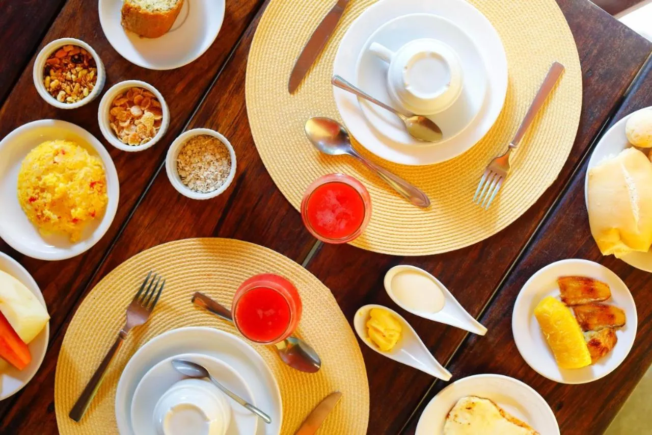 Breakfast in Pousada Sitio da Prainha