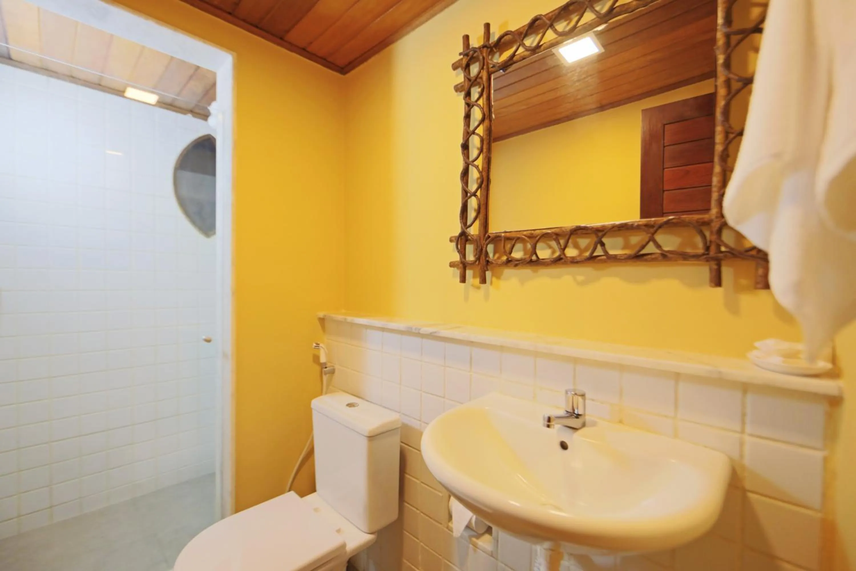 Shower in Pousada Sitio da Prainha