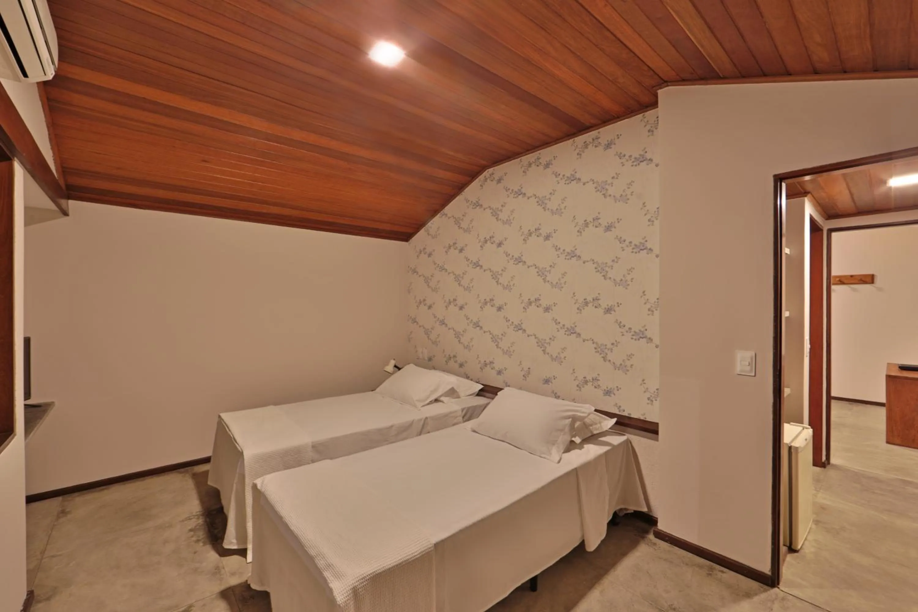 Bed in Pousada Sitio da Prainha