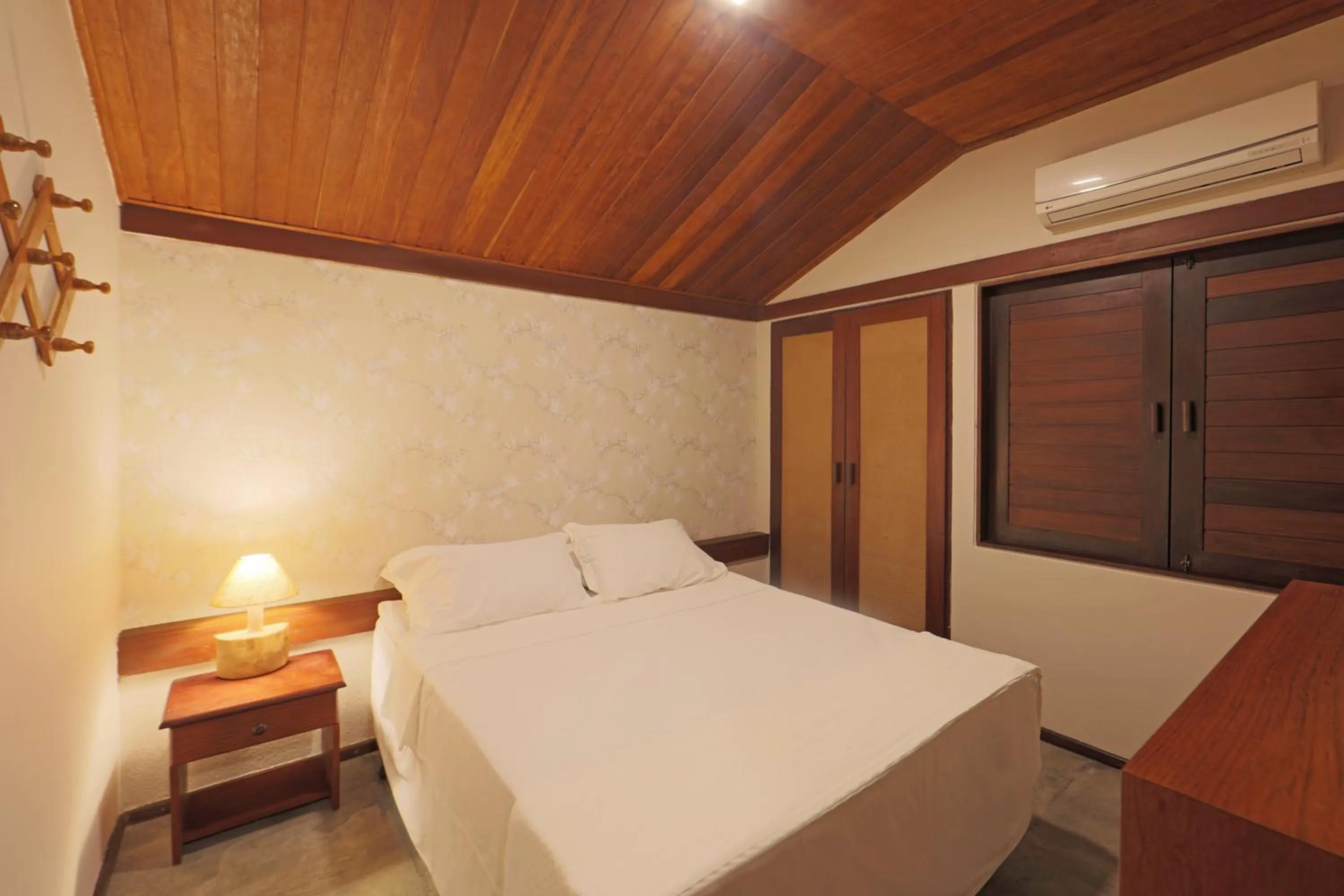 Bed in Pousada Sitio da Prainha