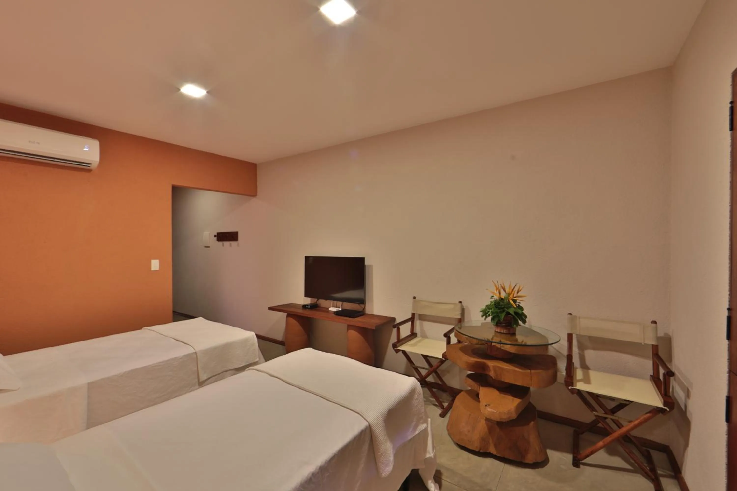 TV and multimedia, Bed in Pousada Sitio da Prainha