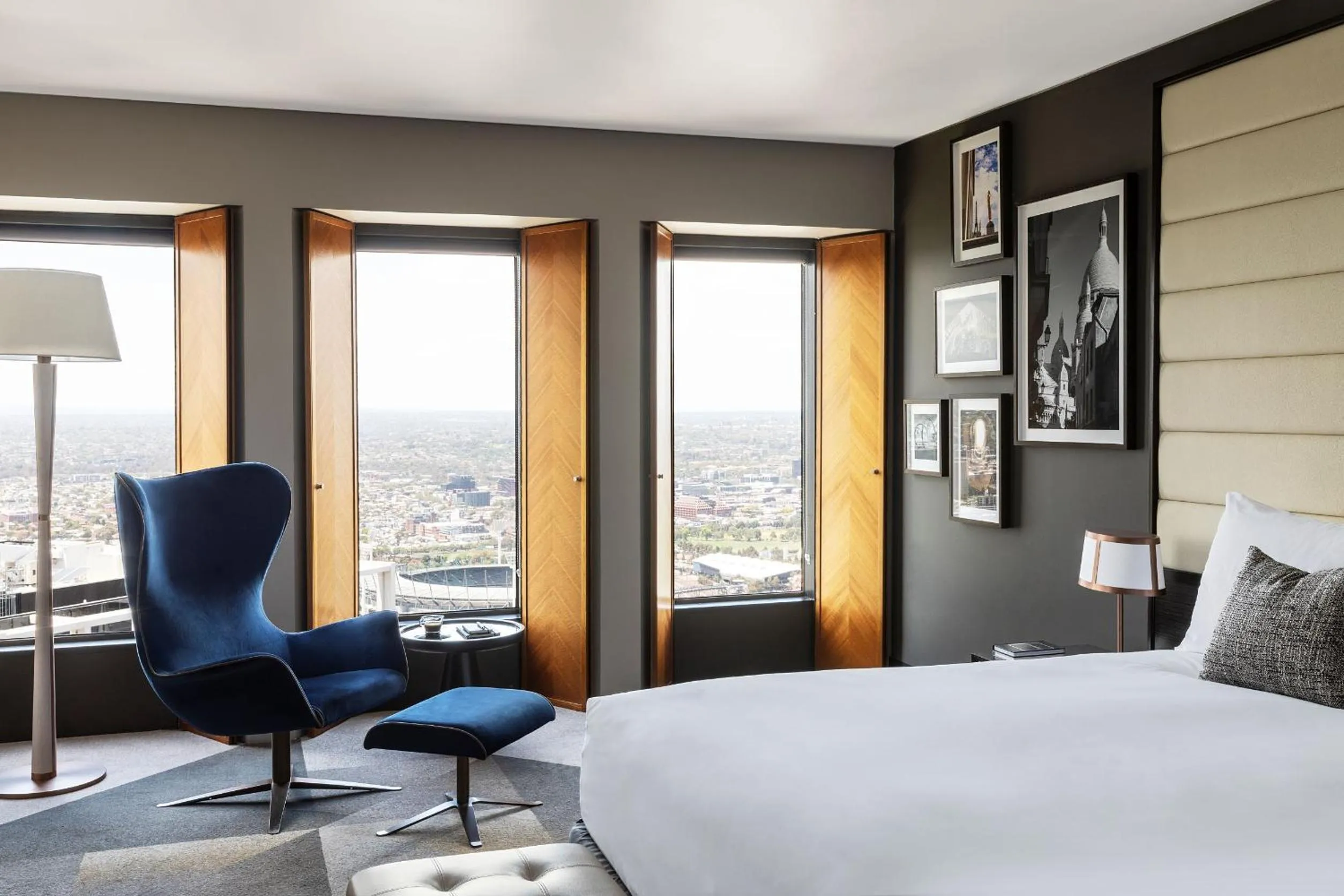 Bed in Sofitel Melbourne On Collins