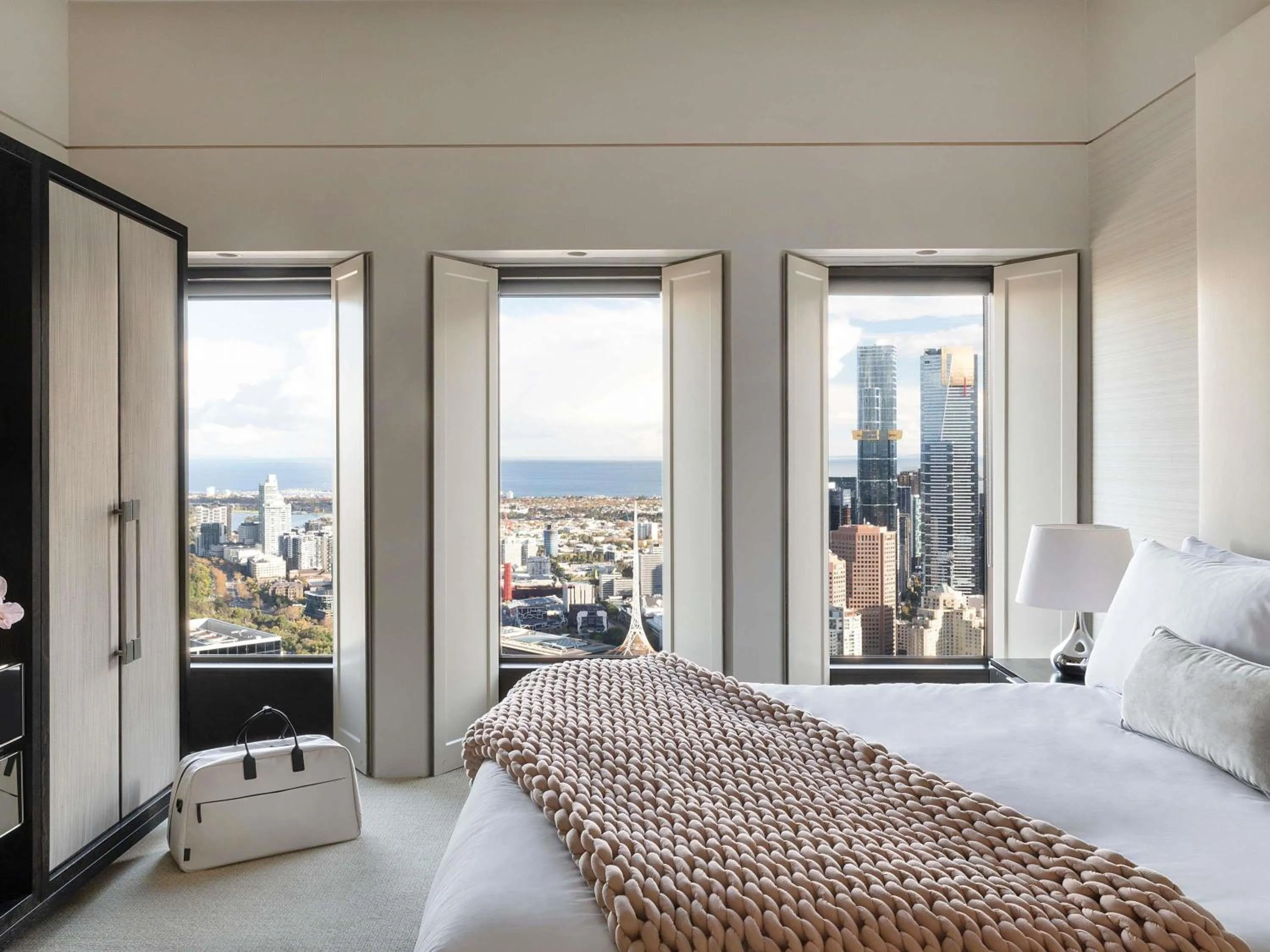 Bedroom, Bed in Sofitel Melbourne On Collins