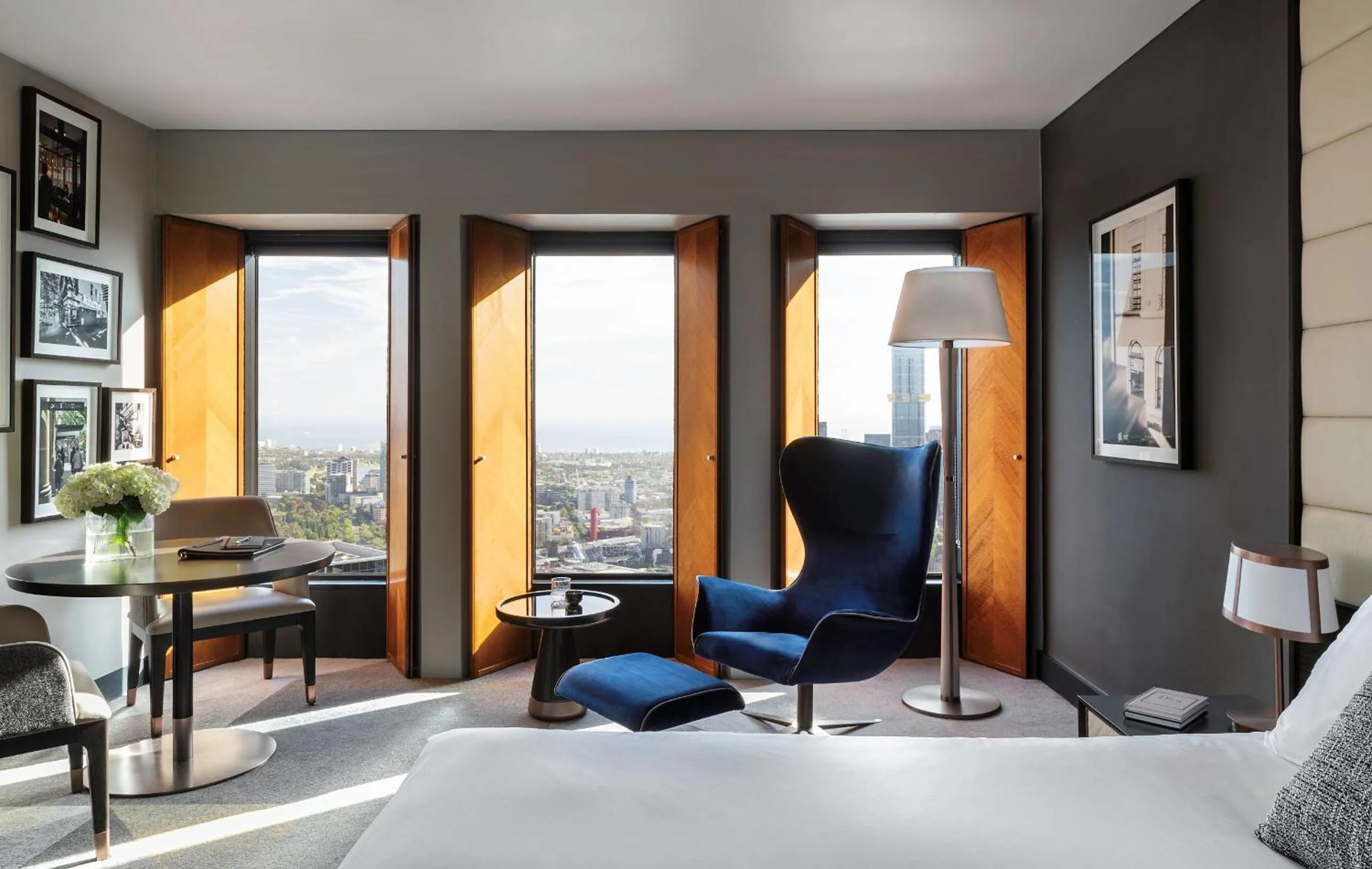 Bed in Sofitel Melbourne On Collins