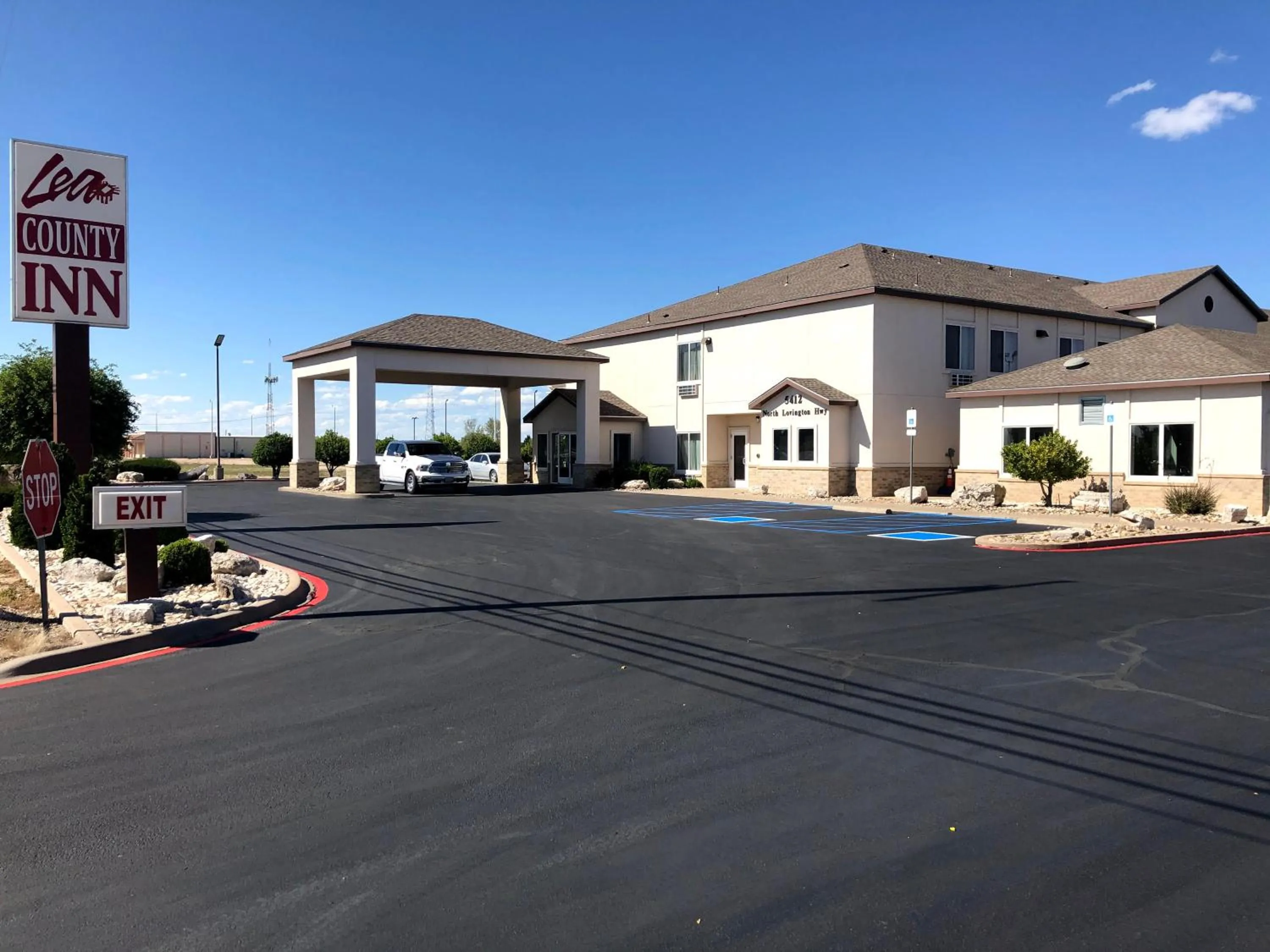 Property building in Lea County Inn
