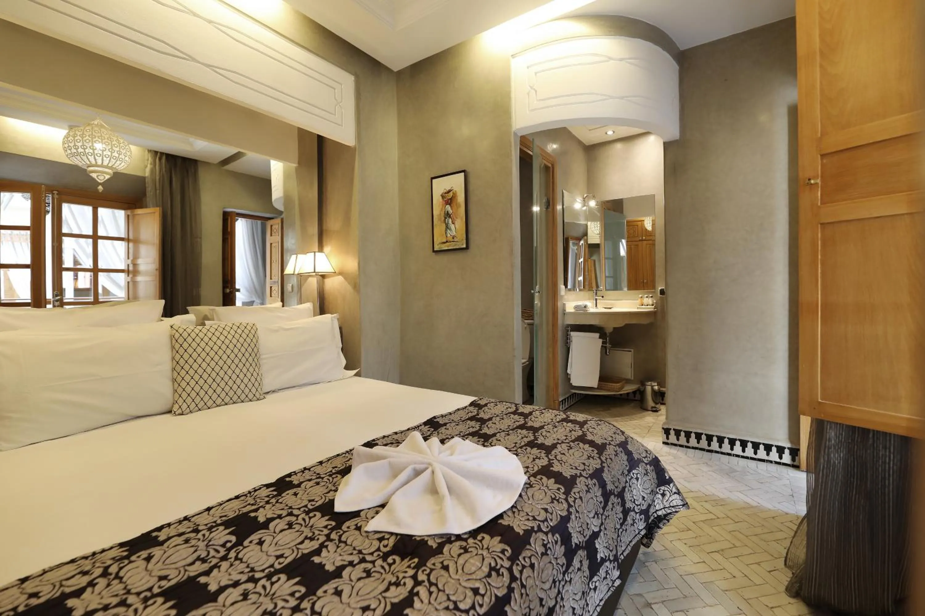 Bedroom, Bed in Riad L'Etoile D'Orient