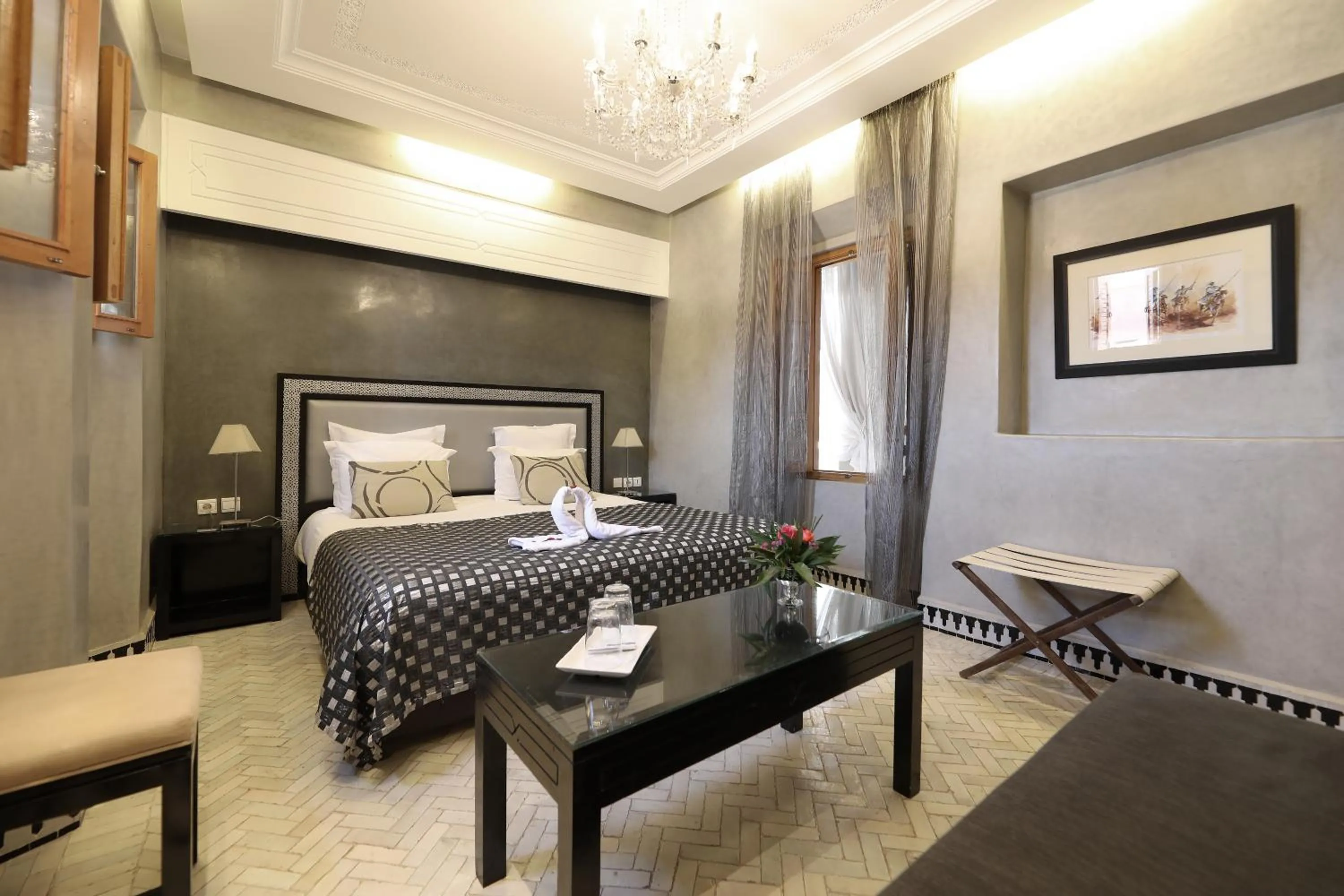 Bedroom, Bed in Riad L'Etoile D'Orient