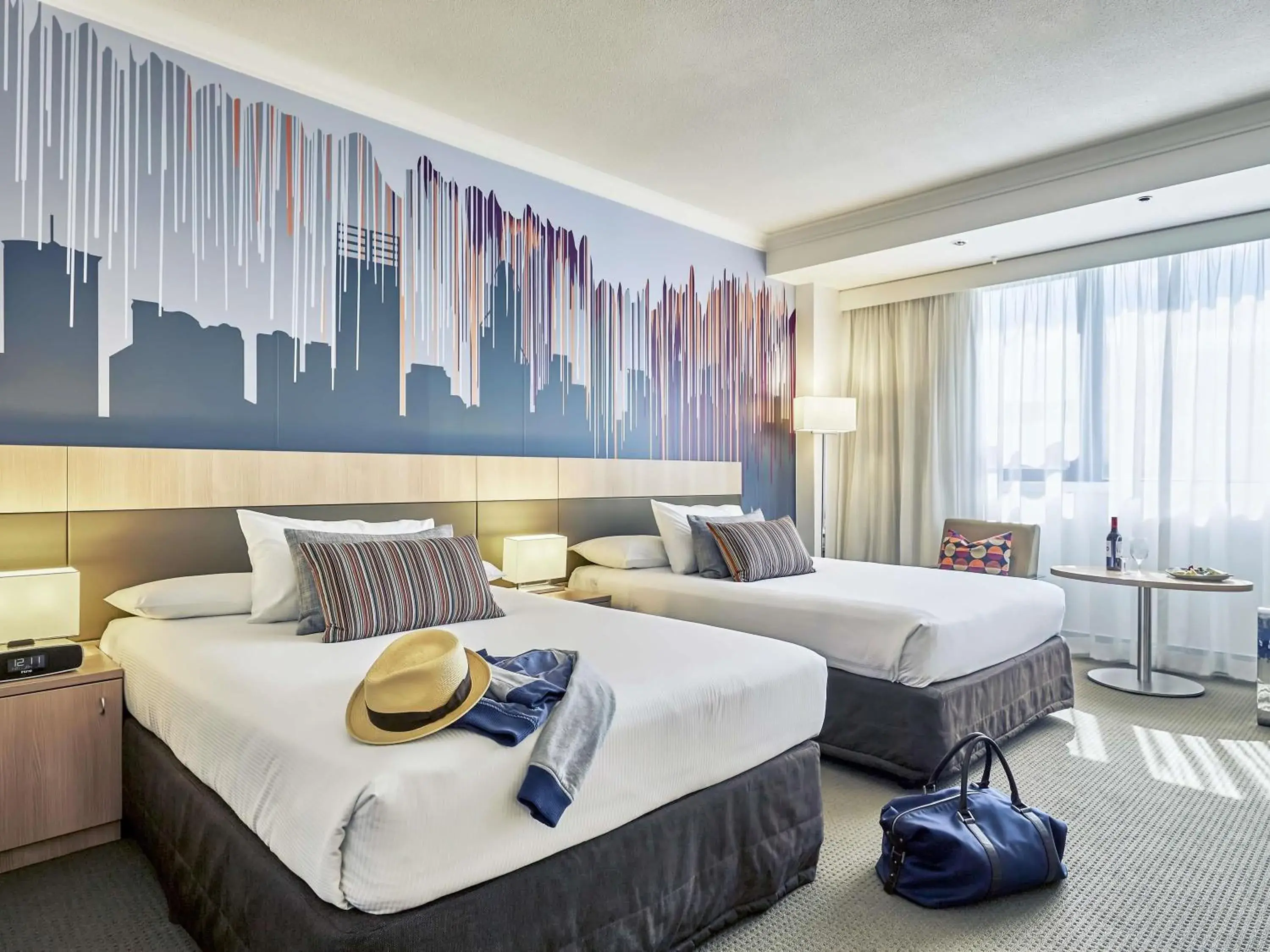 Superior Room with Two Double Beds in Mercure Perth Superior Room with Two Double Beds in Mercure Perth