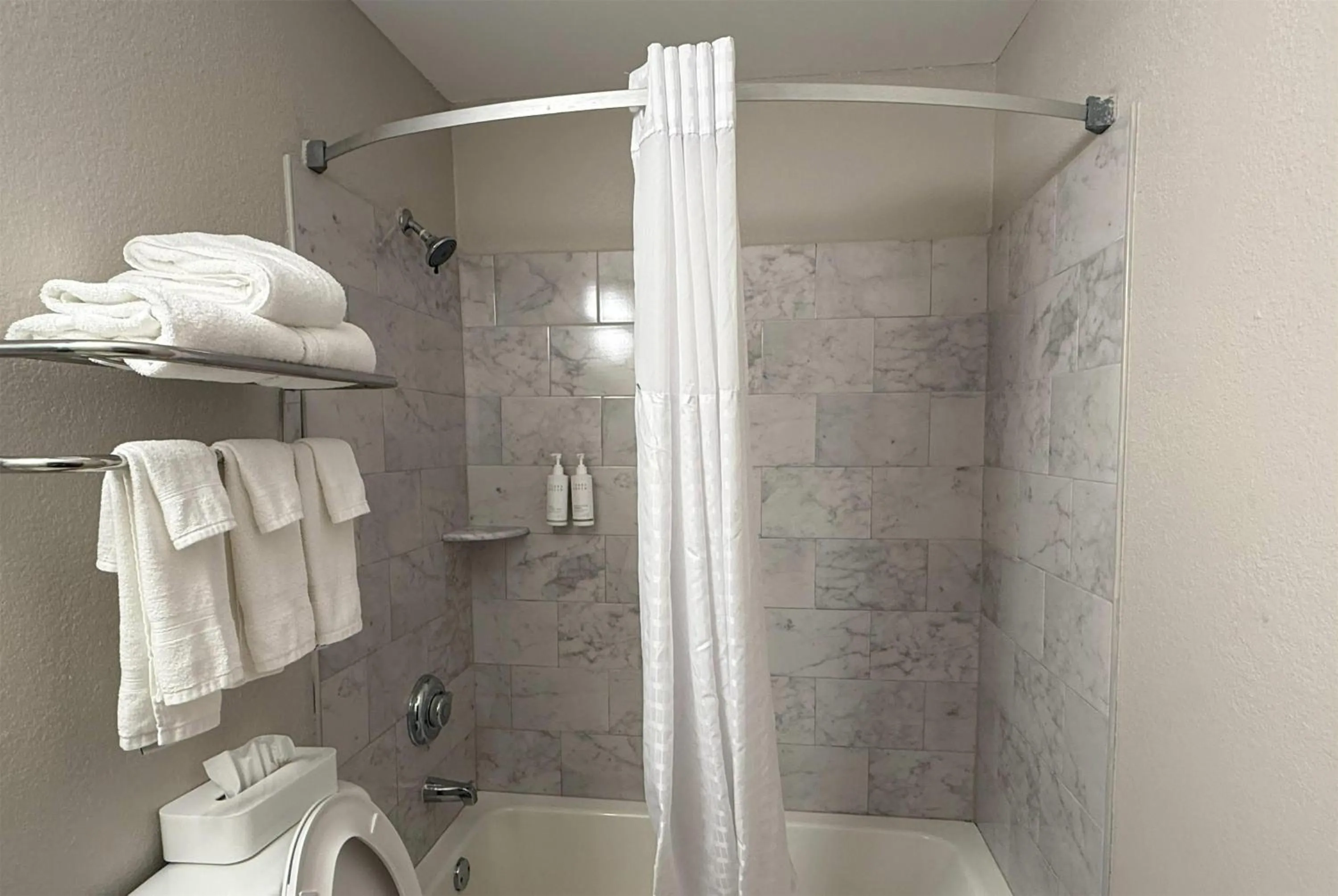 Bathroom in Days Inn by Wyndham Orange Park/Jacksonville