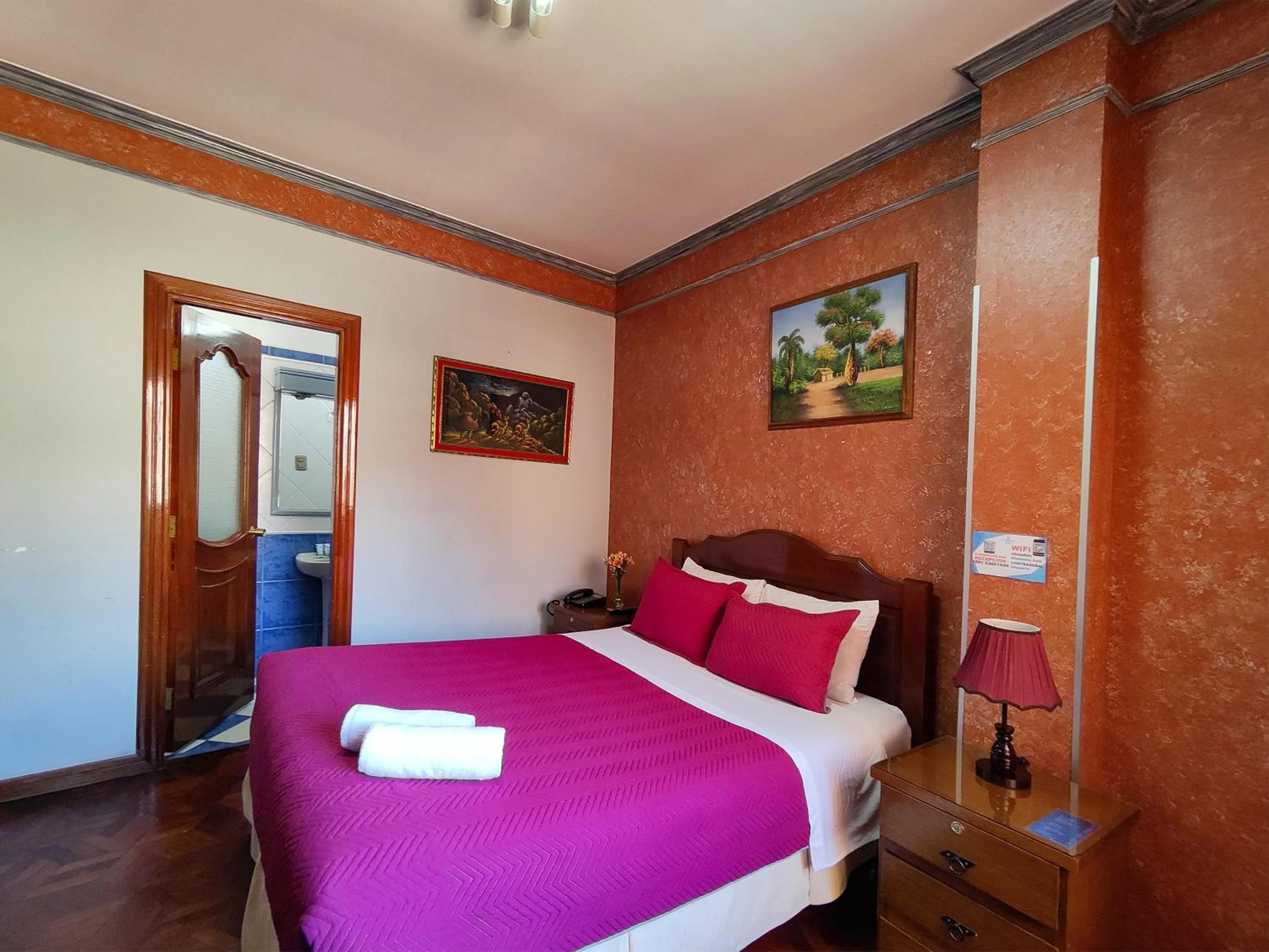 Bedroom, Bed in Hotel Diamante Azul