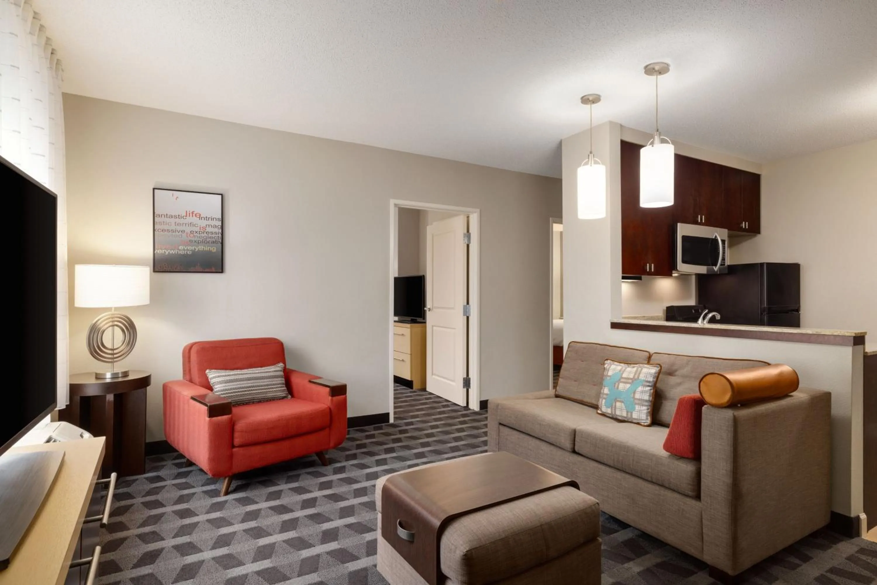 Living room in TownePlace Suites by Marriott Williamsport