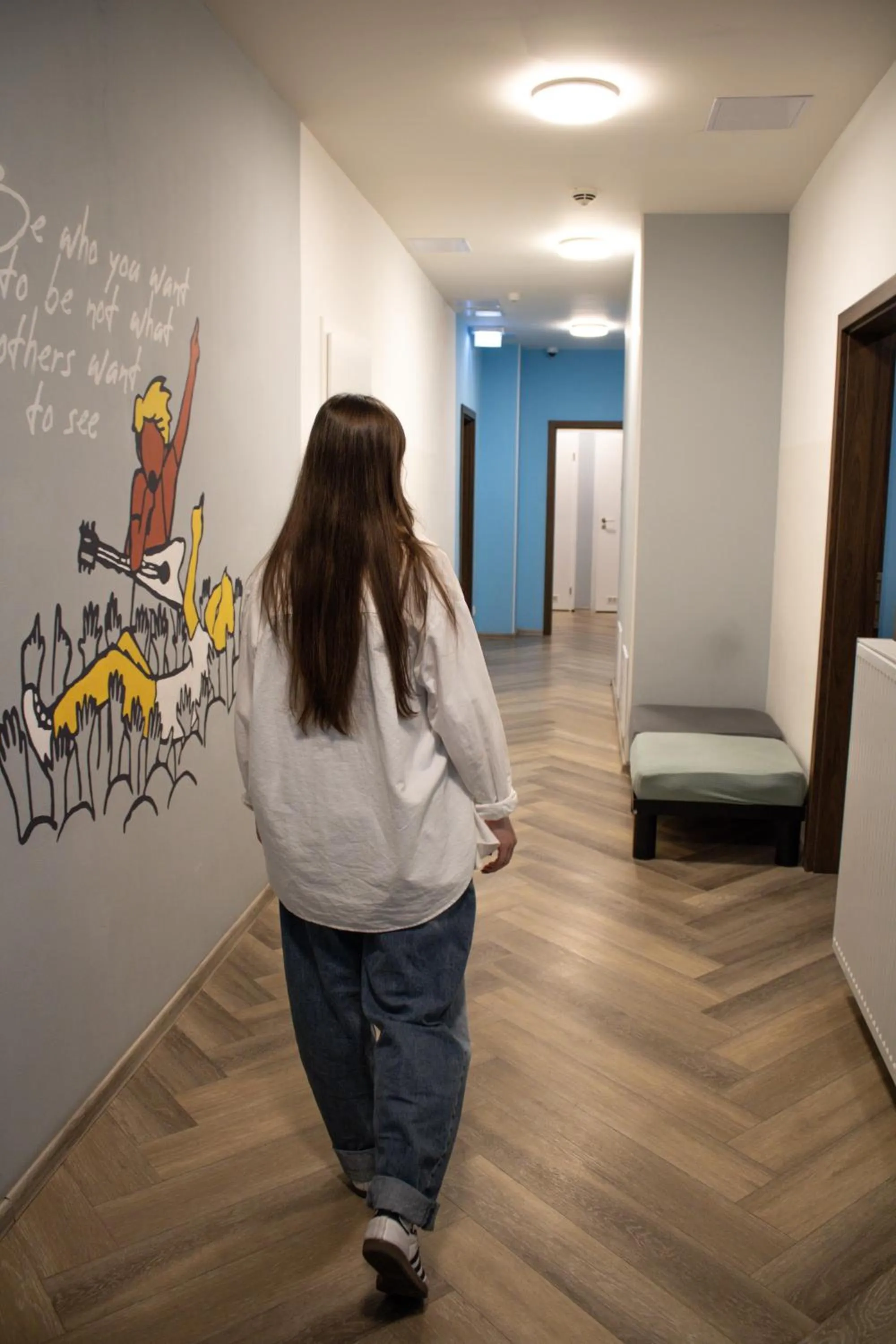 People, Bed in Prague Dream Hostel