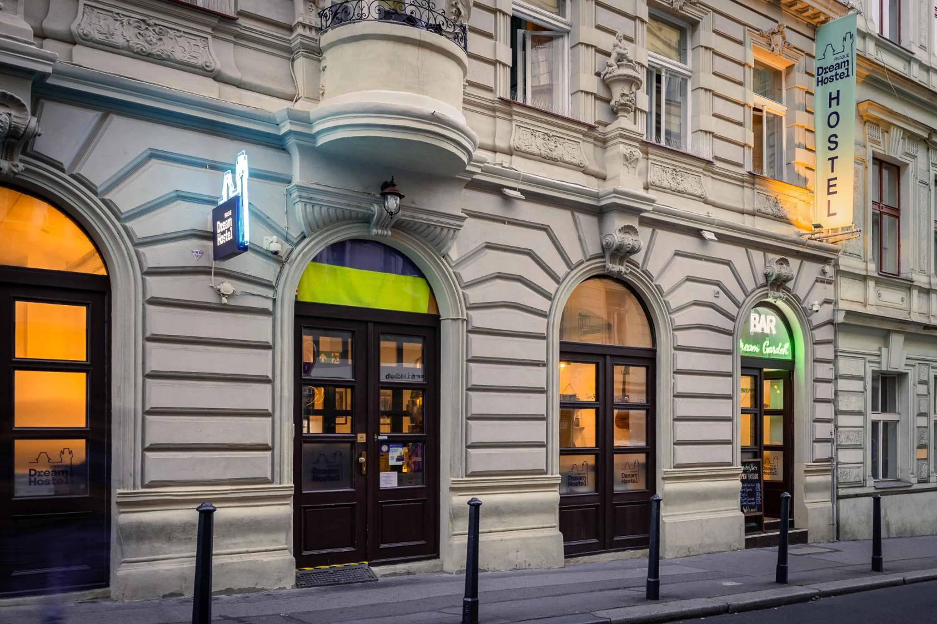 Property building in Prague Dream Hostel