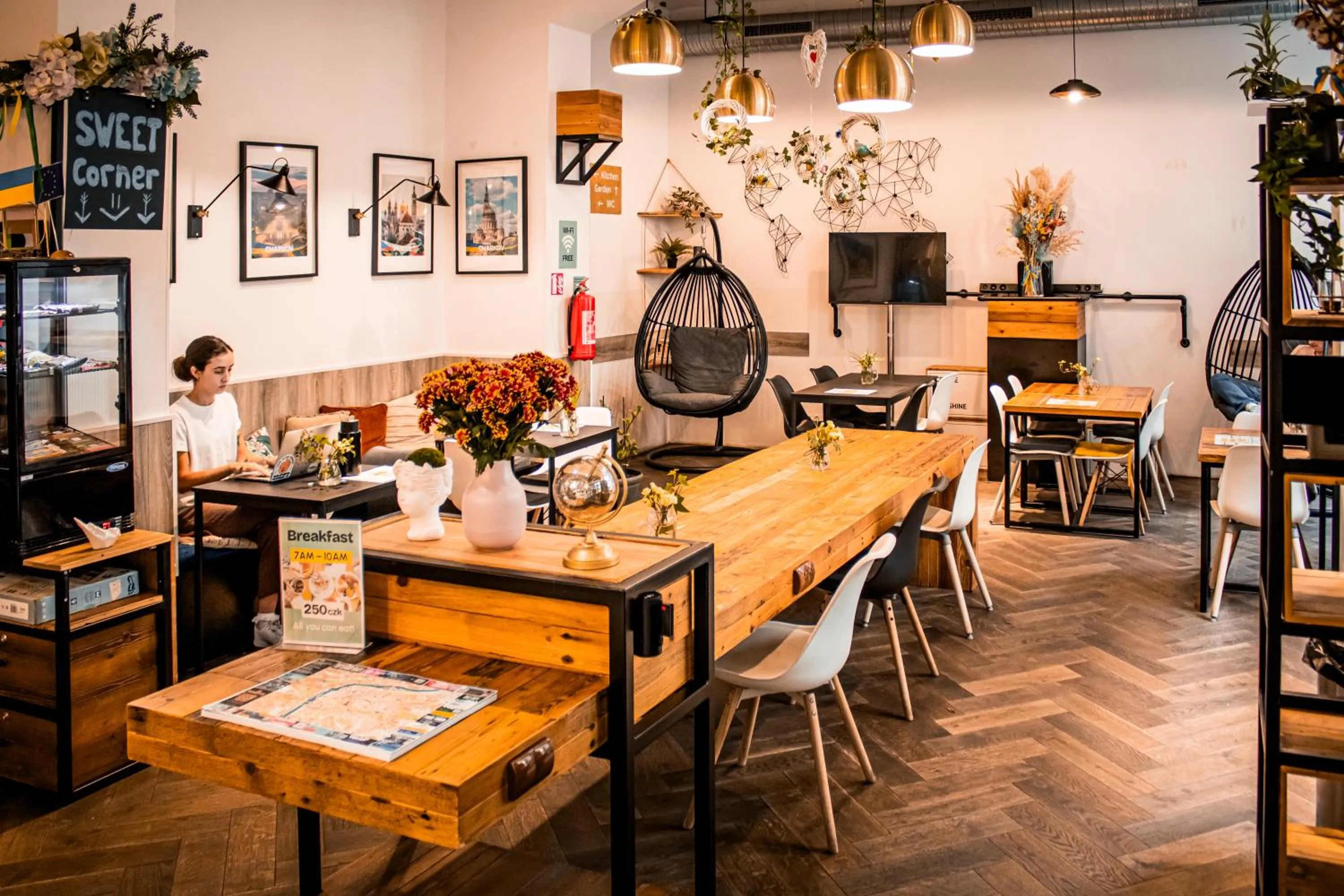 Lobby or reception in Prague Dream Hostel