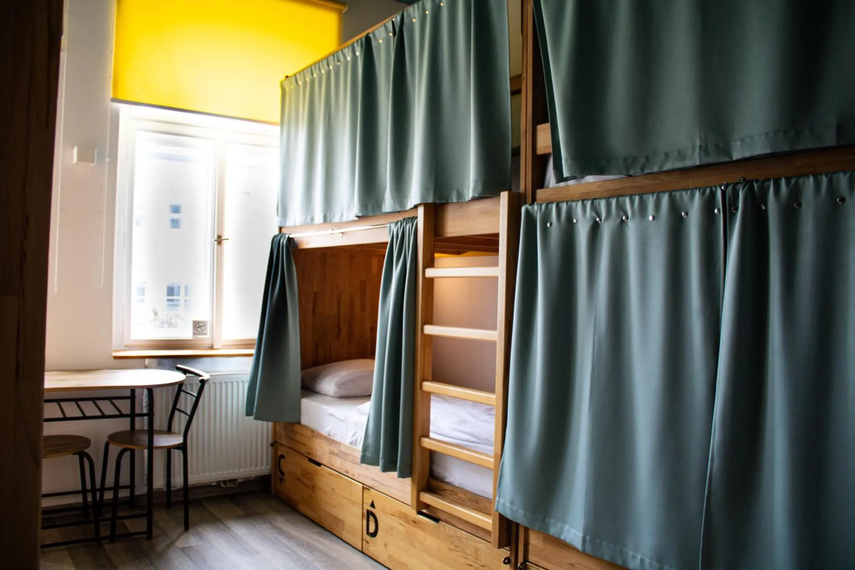 Mixed Dormitory Room (6 Beds) - Shared Bathroom in Prague Dream Hostel Mixed Dormitory Room (6 Beds) - Shared Bathroom in Prague Dream Hostel