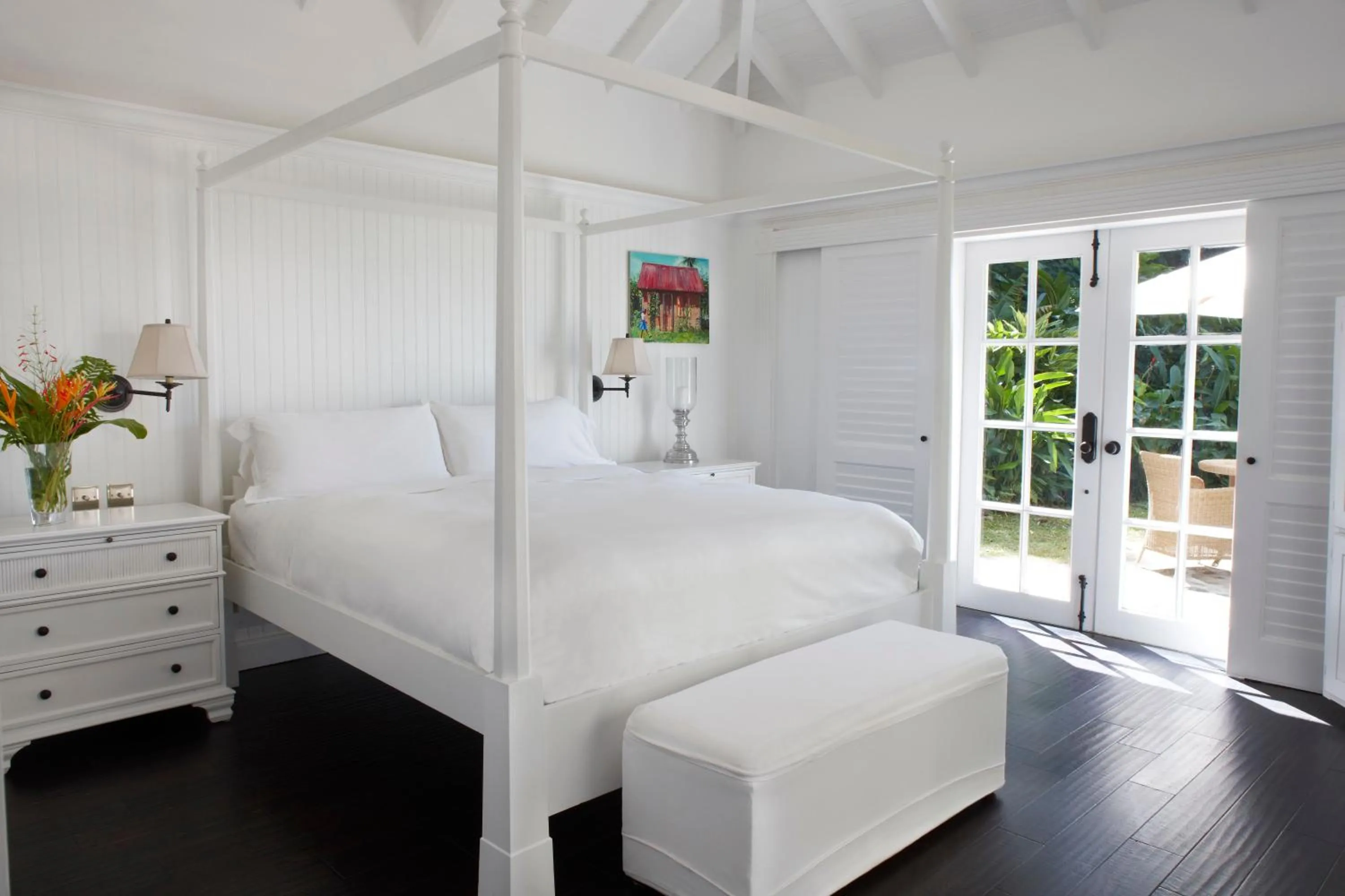 Bedroom, Bed in Sugar Beach, A Viceroy Resort