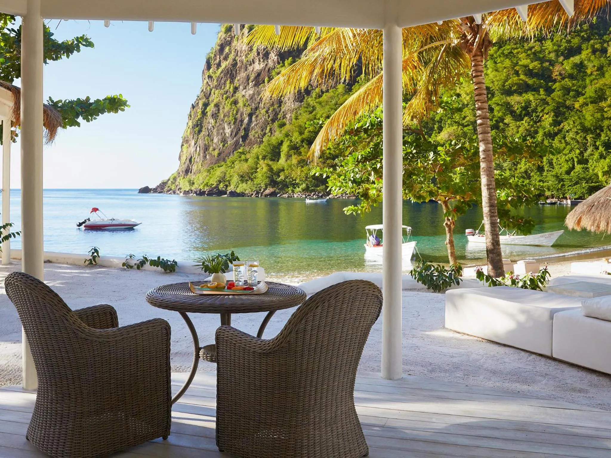 Sea view in Sugar Beach, A Viceroy Resort