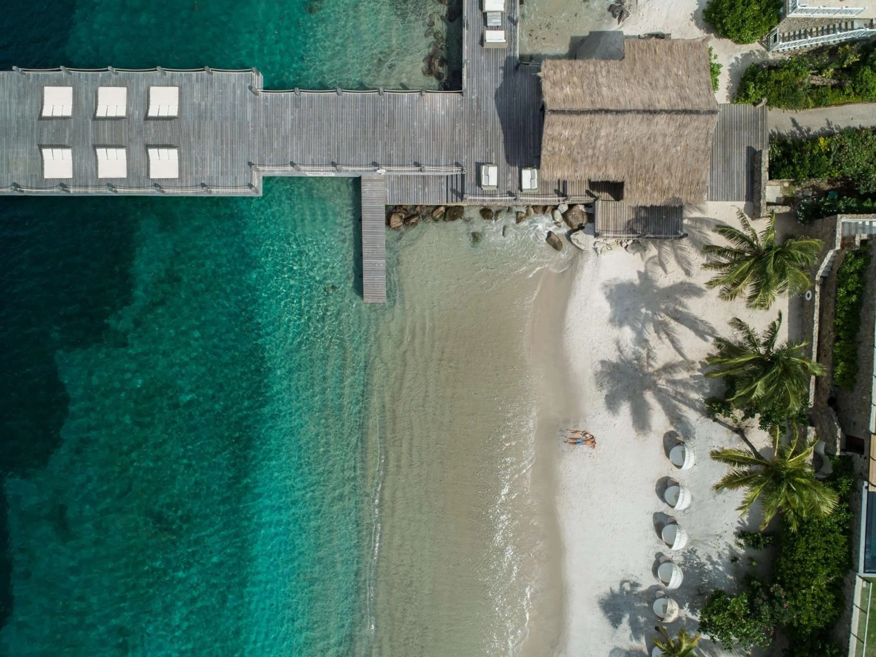 Bird's eye view in Sugar Beach, A Viceroy Resort