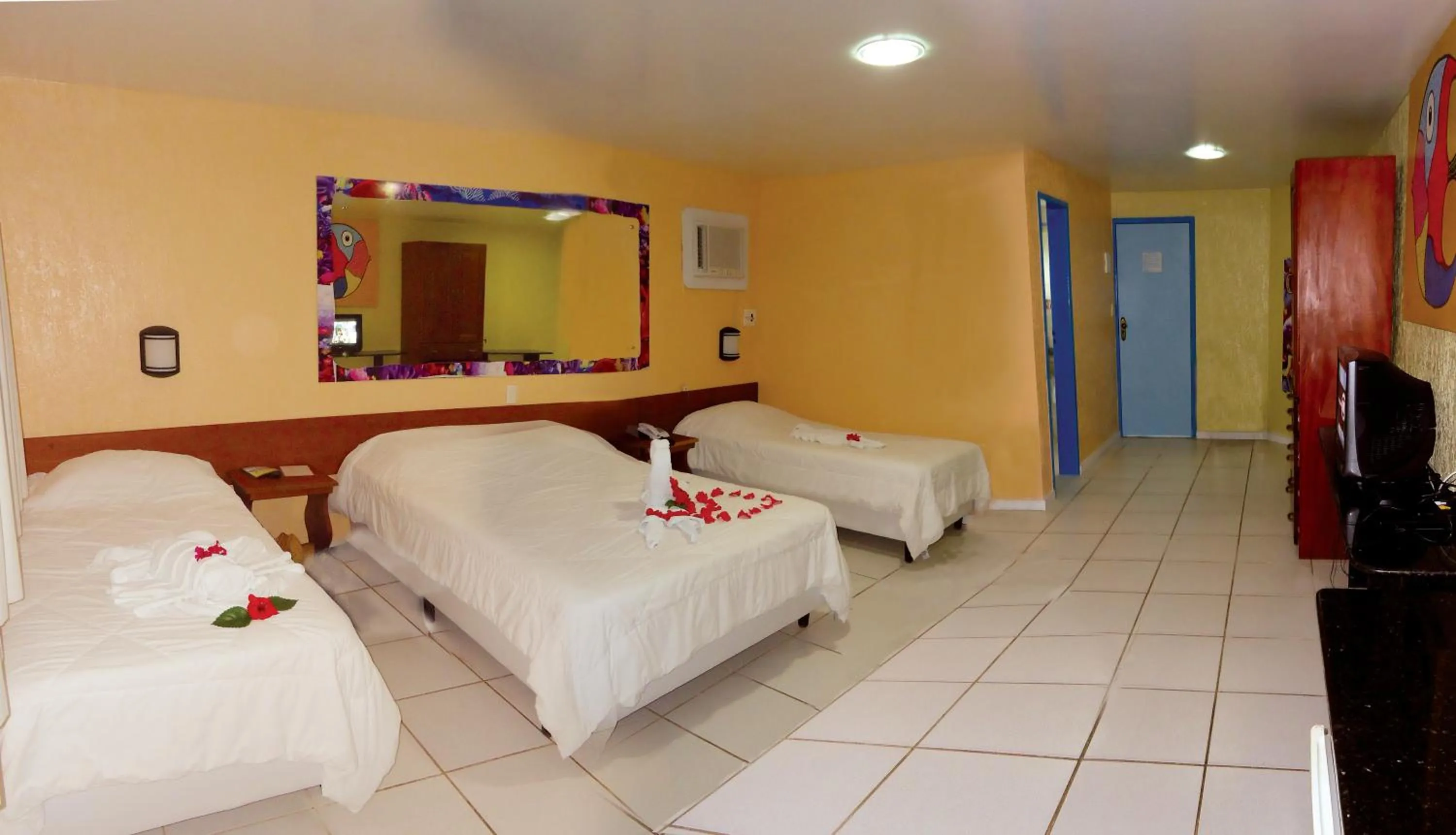 Quadruple Room with Balcony in Beira Mar Porto de Galinhas Hotel