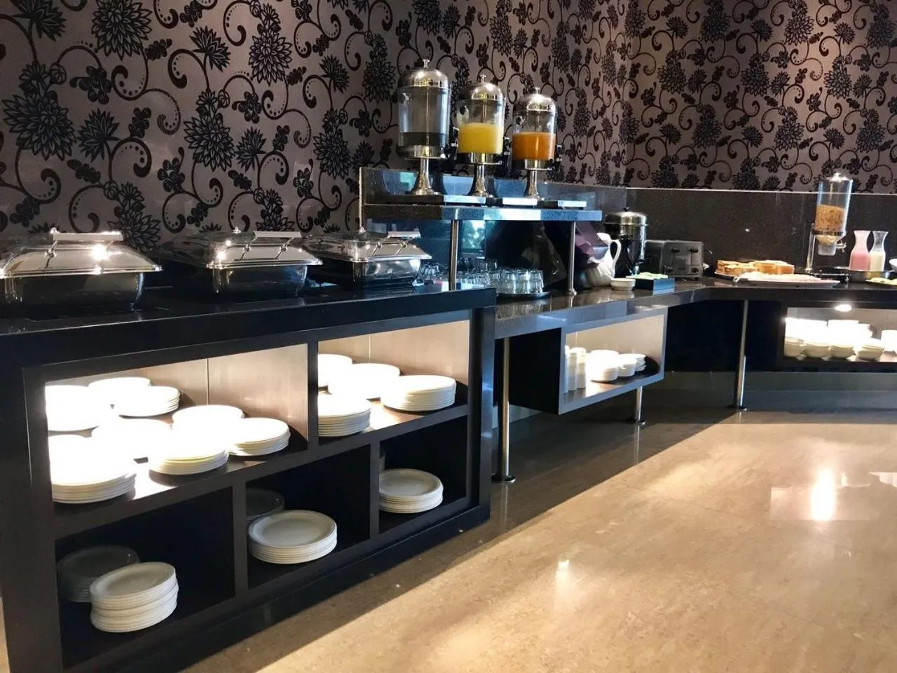 Buffet breakfast in Hotel Marcelius
