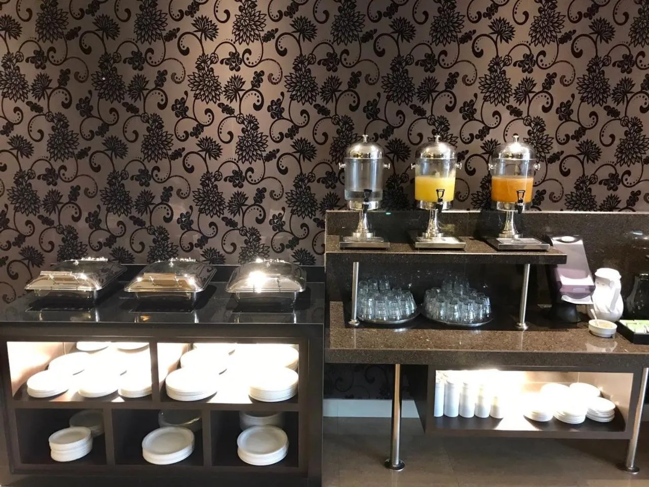 Buffet breakfast in Hotel Marcelius