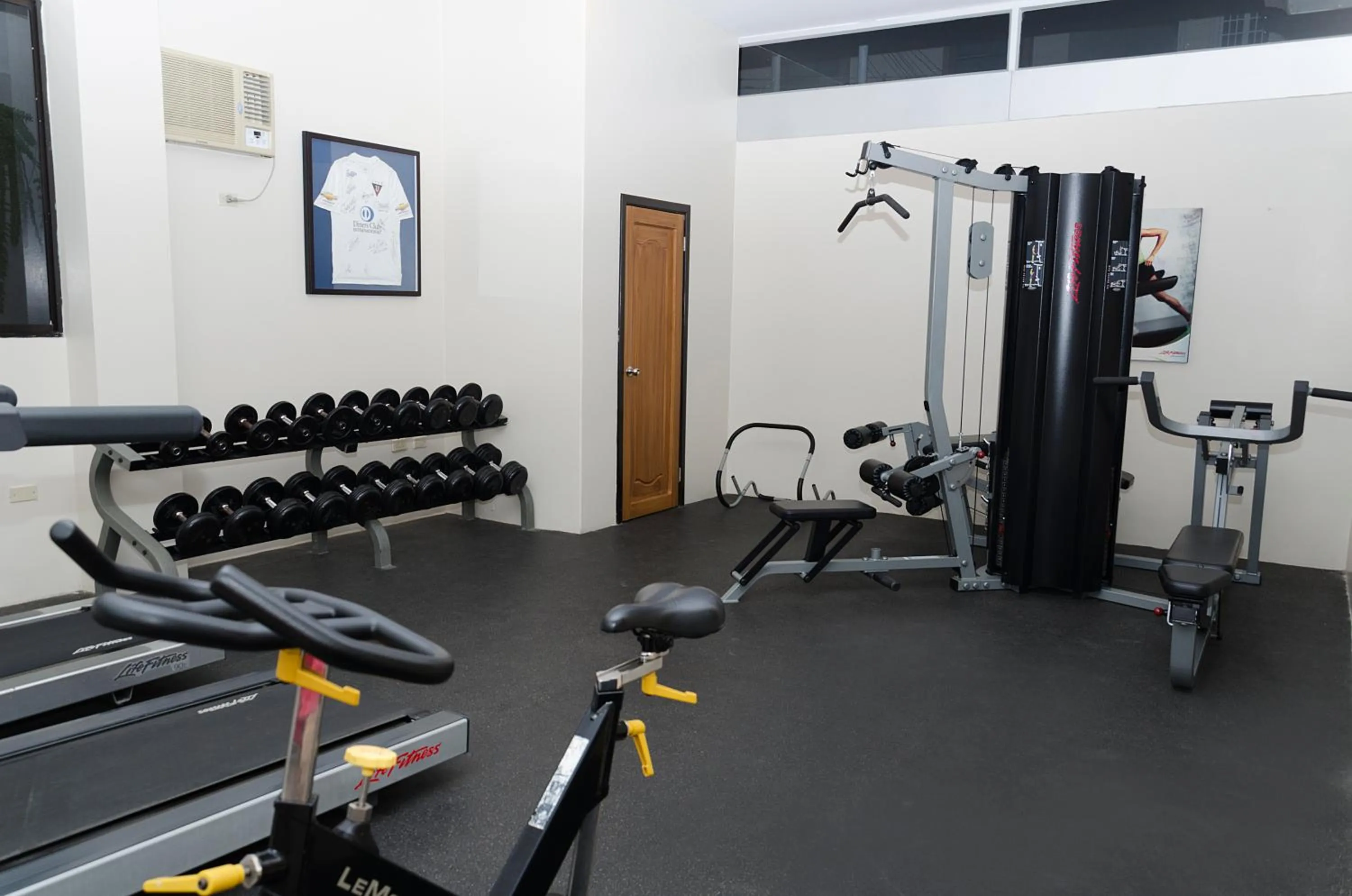 Fitness centre/facilities in Hotel Marcelius