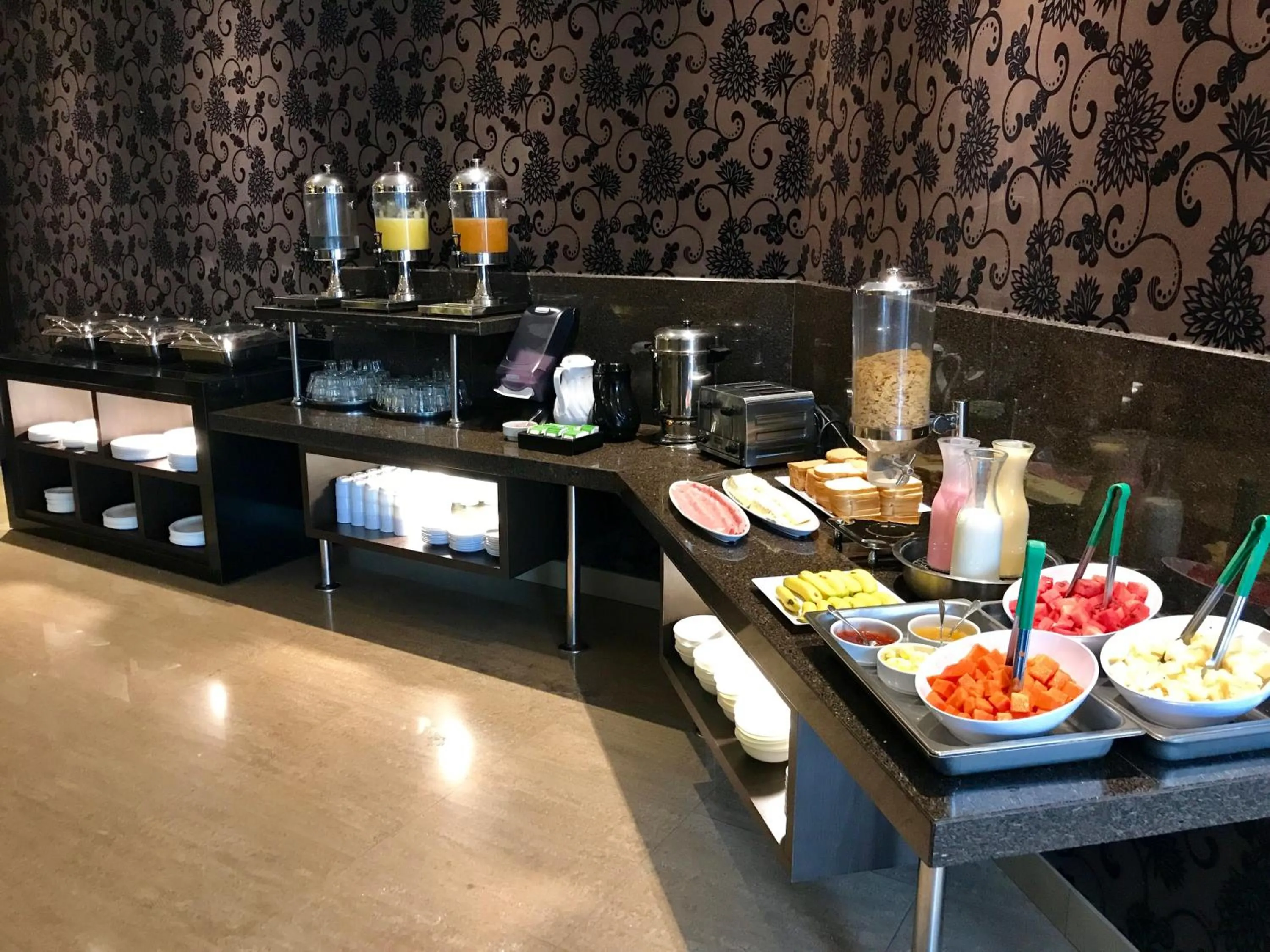 Buffet breakfast in Hotel Marcelius