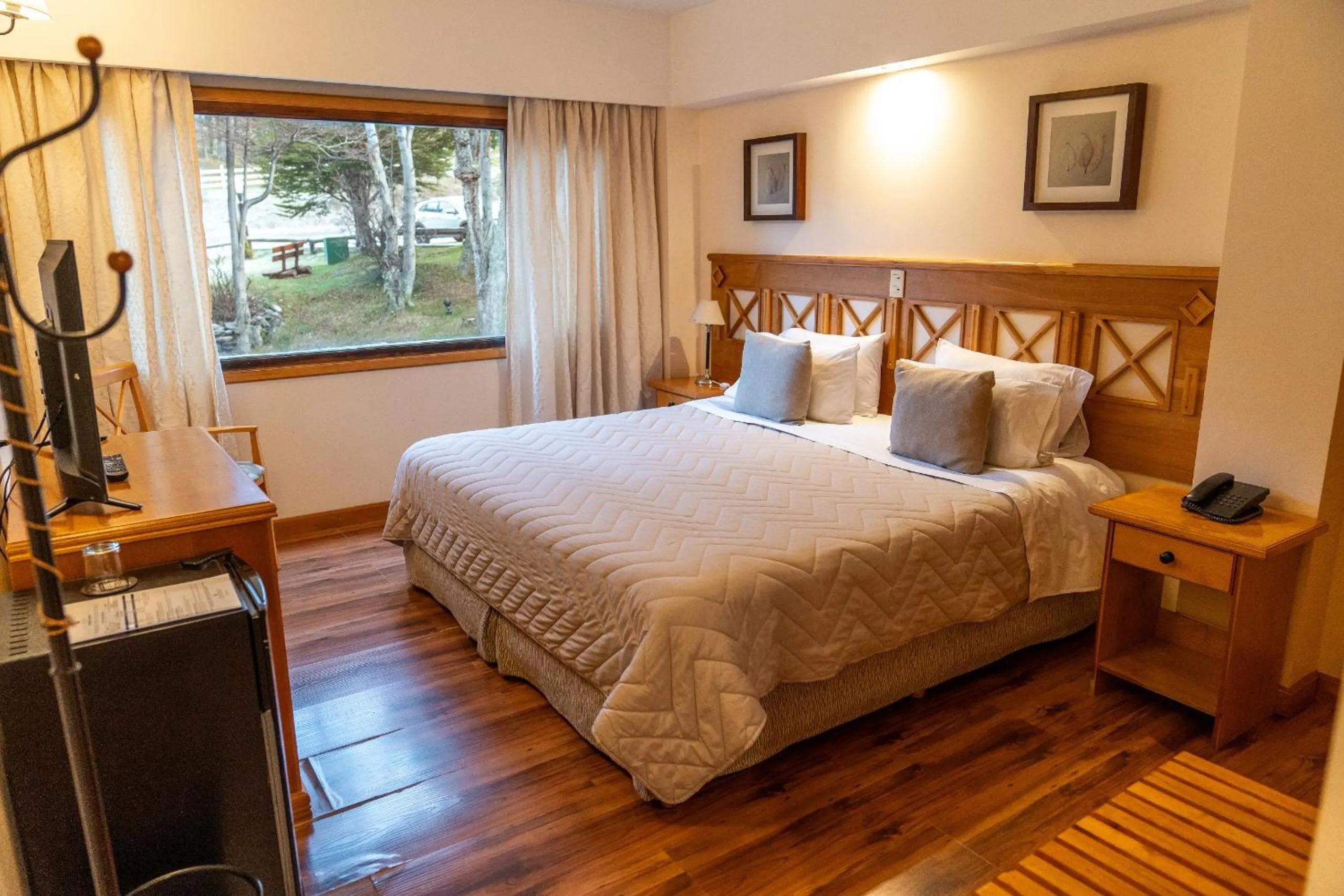 Bed in Altos Ushuaia Hotel & Resto