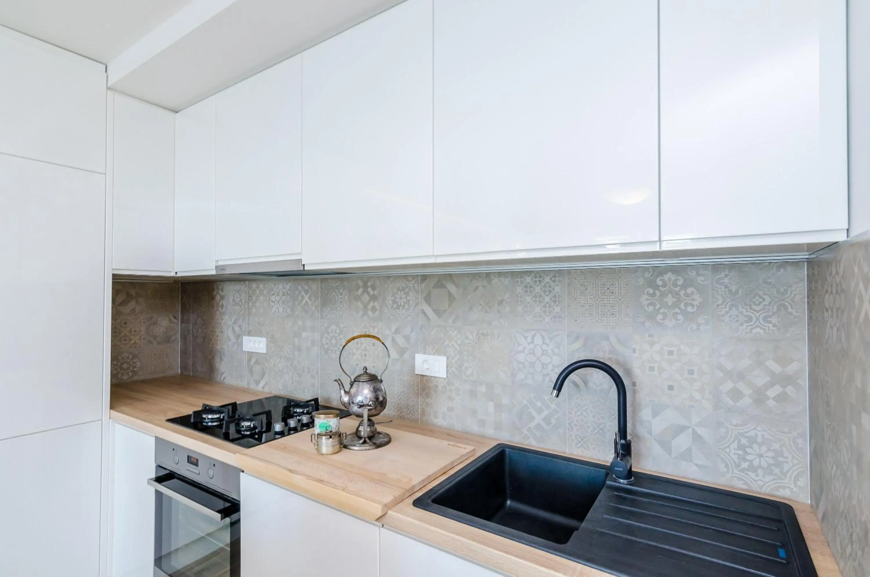 Kitchen or kitchenette in Apartments Lazarin