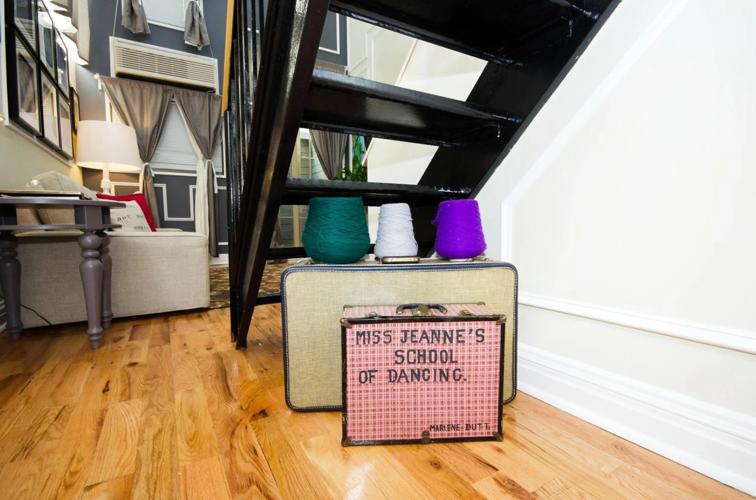 Decorative detail in The Box House Hotel