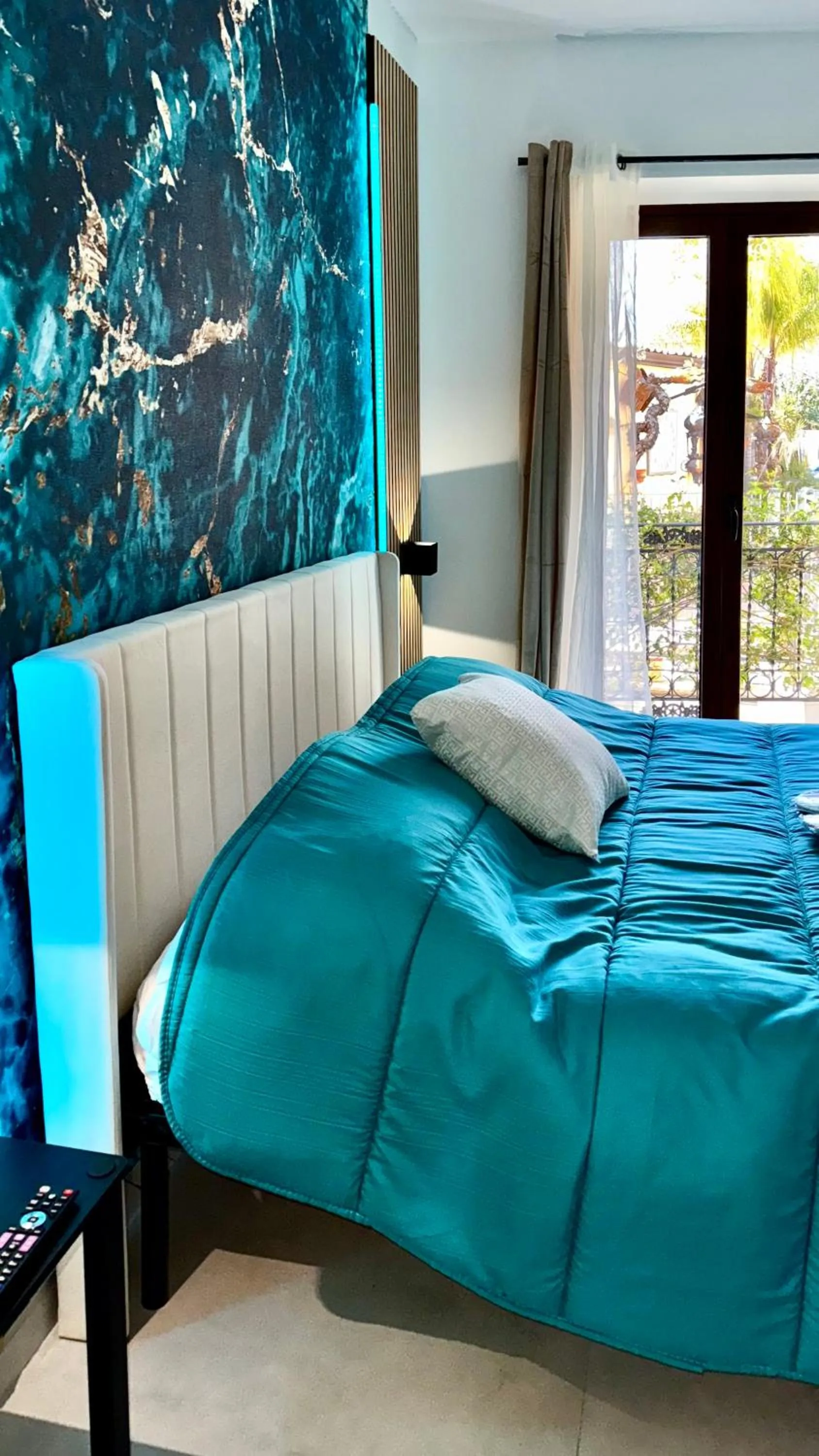 Bed in Cannatella's Mansion