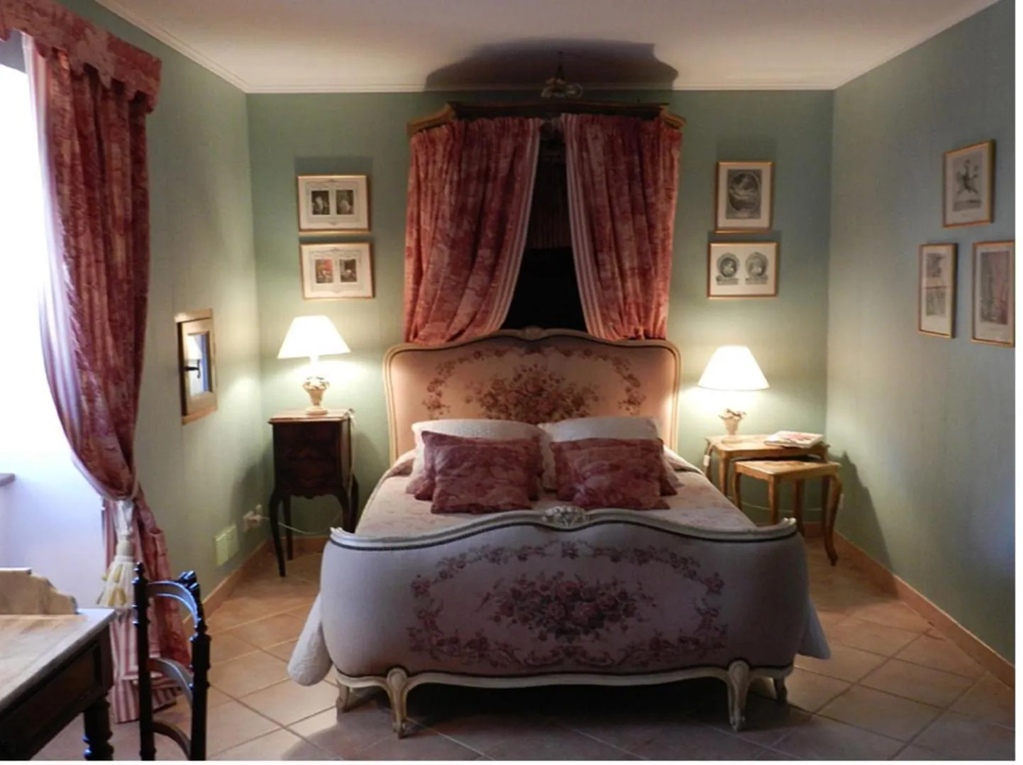 Bedroom, Bed in Le Mas des Sources