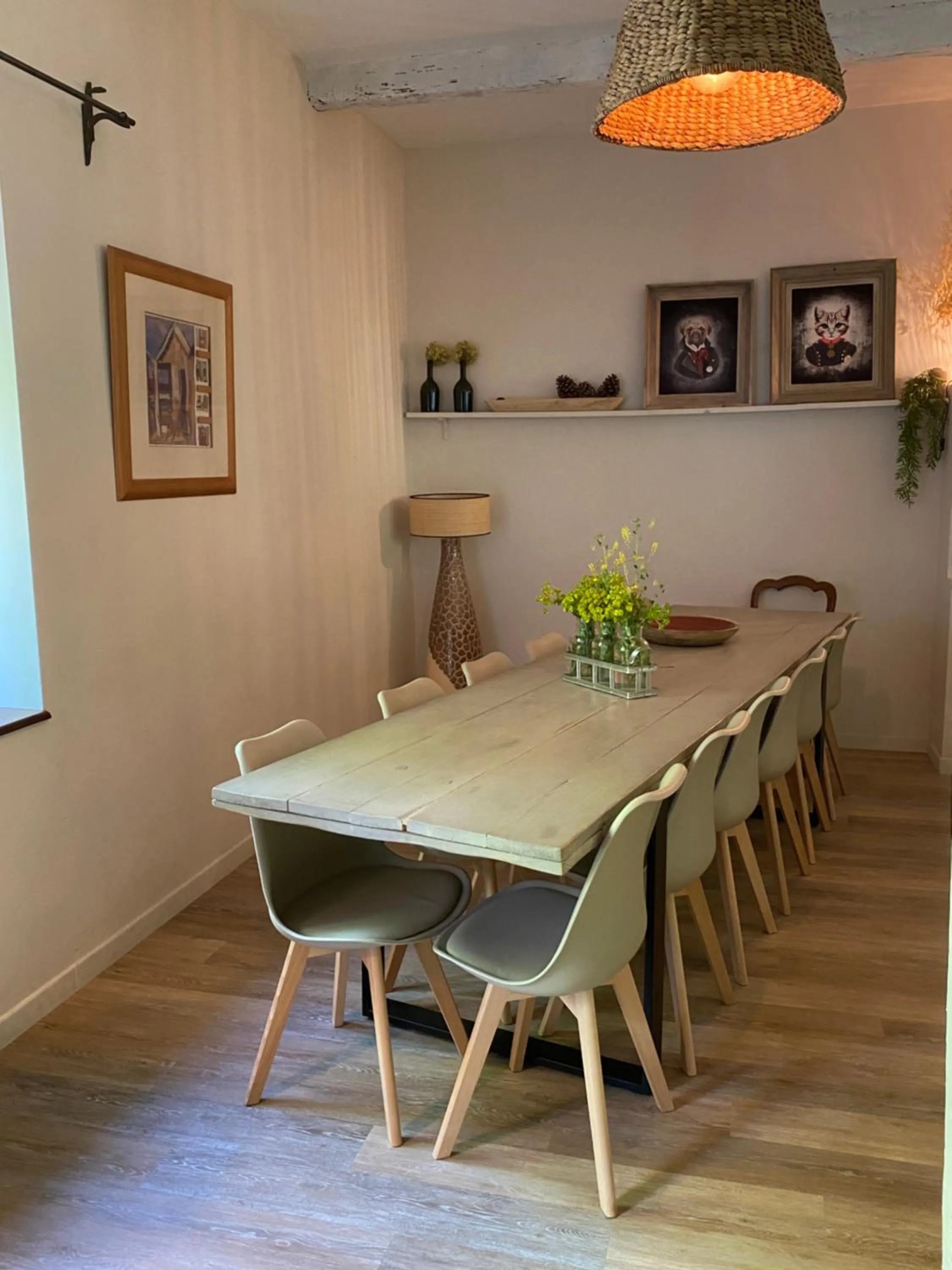 Dining area in Le Mas des Sources