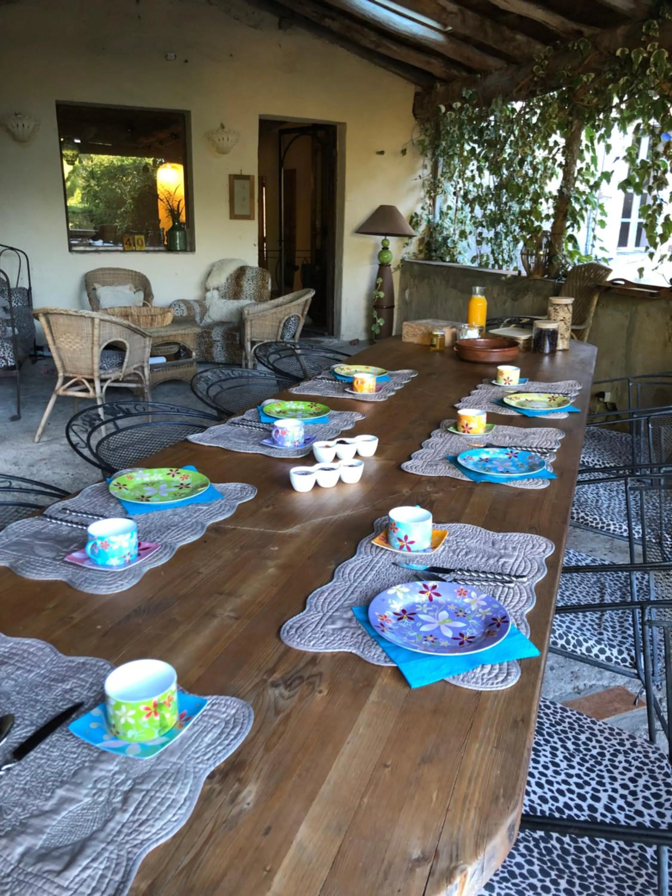 Breakfast in Le Mas des Sources