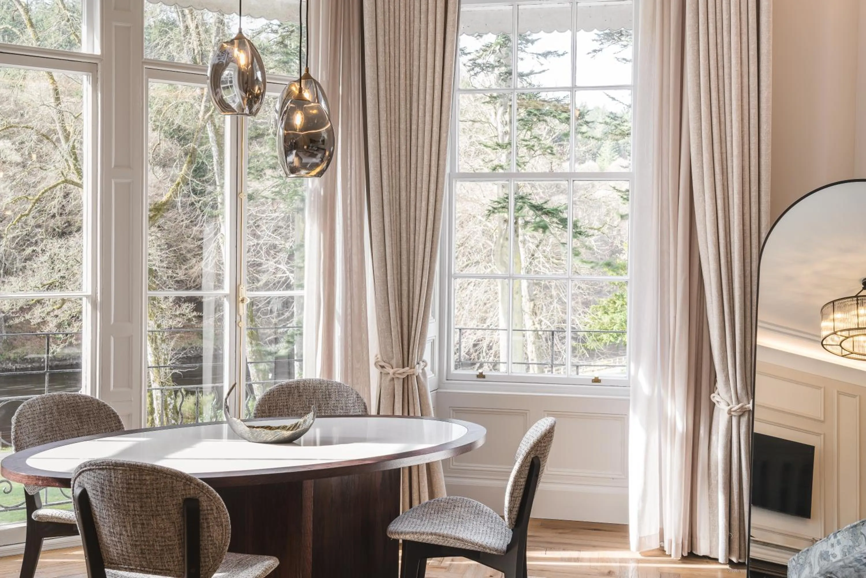 Living room in Dunkeld House Hotel