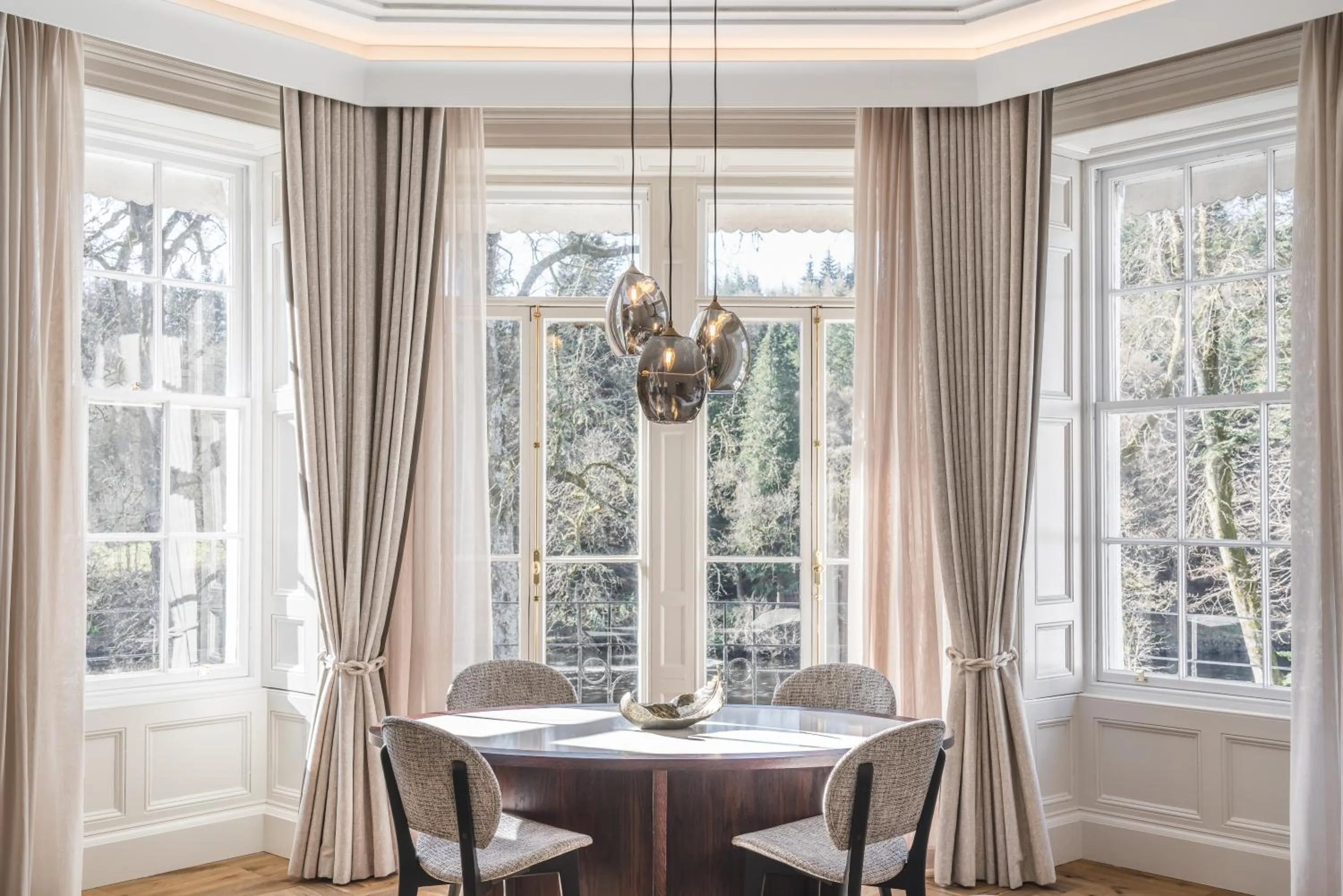 Dining area in Dunkeld House Hotel