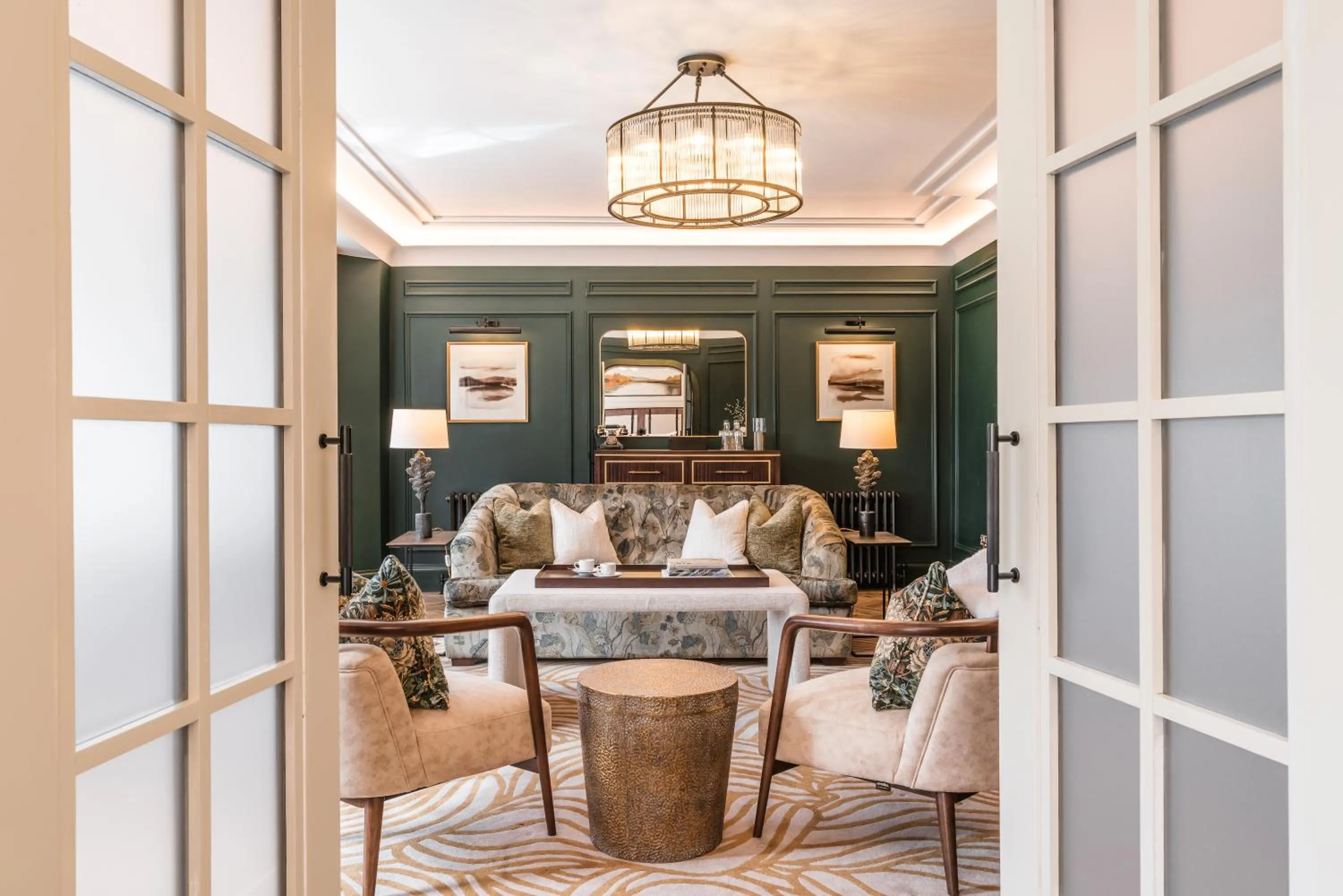 Living room in Dunkeld House Hotel