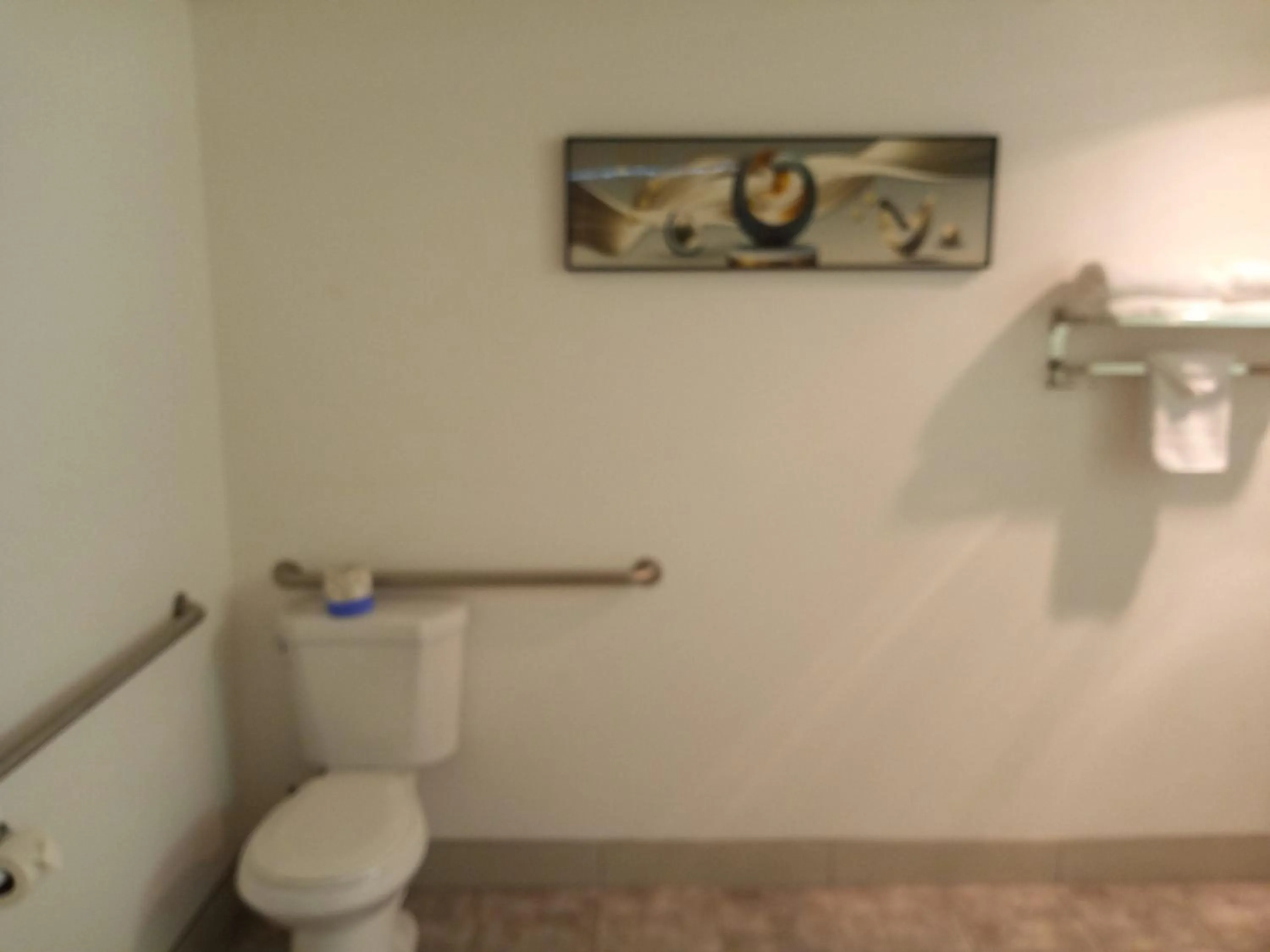 Toilet in Mountain View Motel