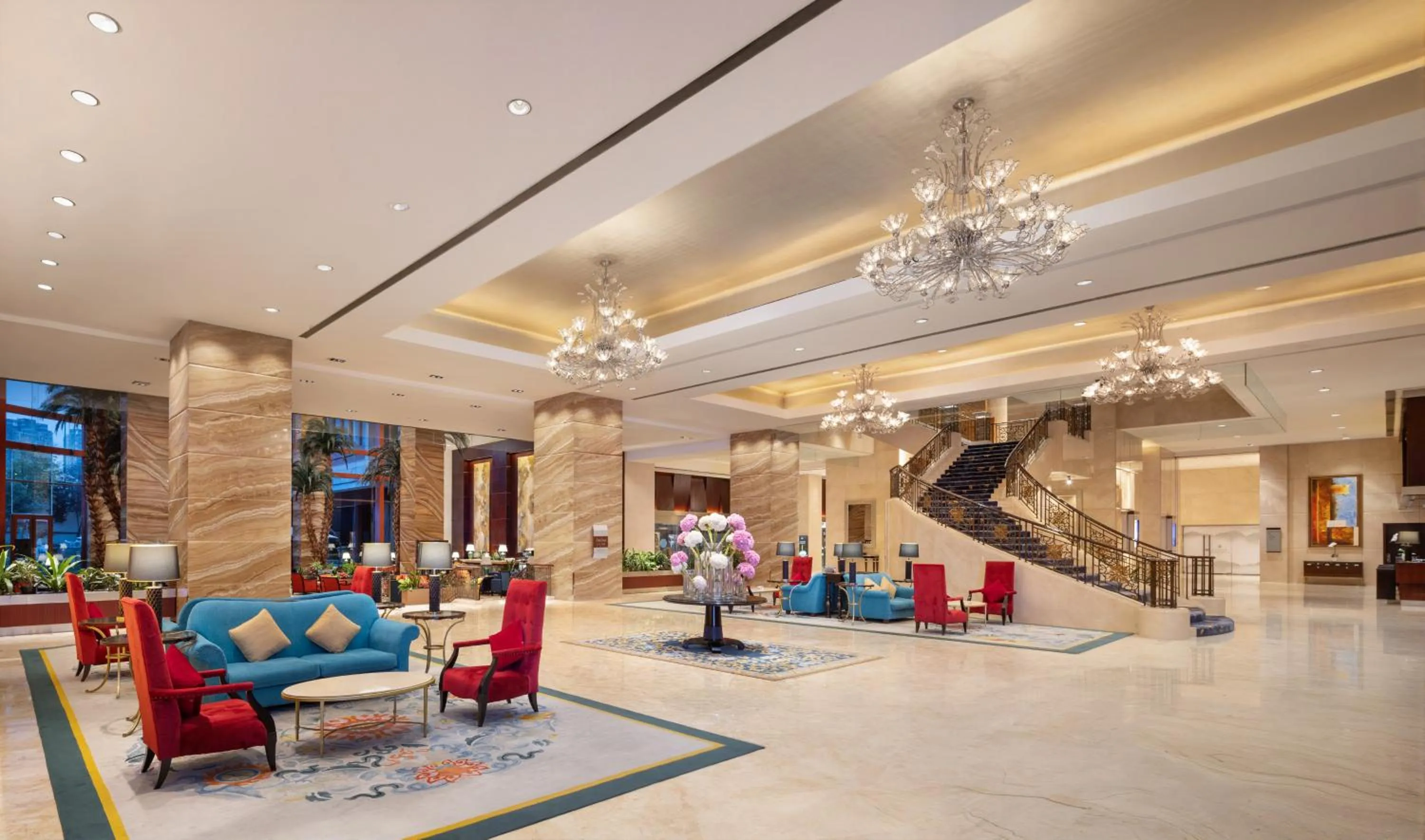 Lobby or reception in Shangri-La Xian